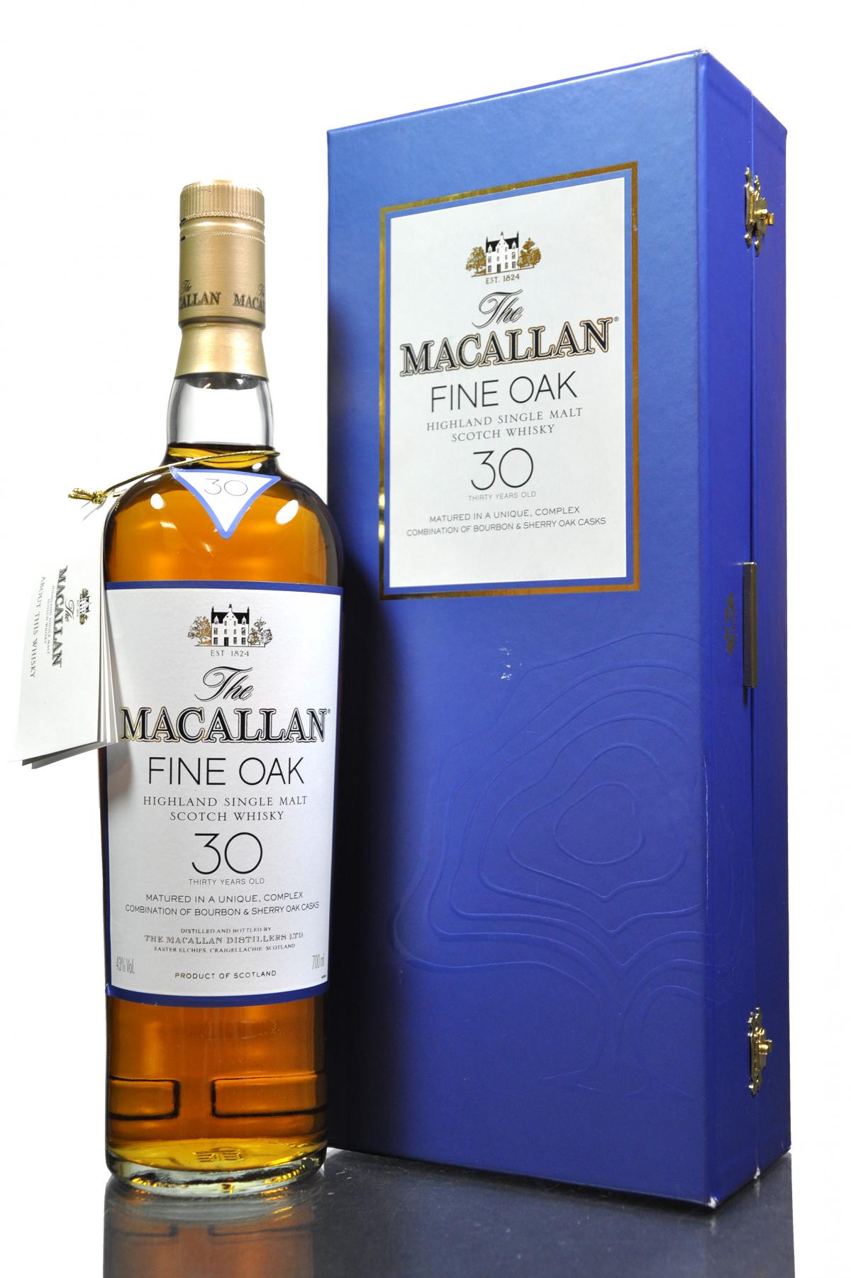 Macallan 30 Year Old - Fine Oak