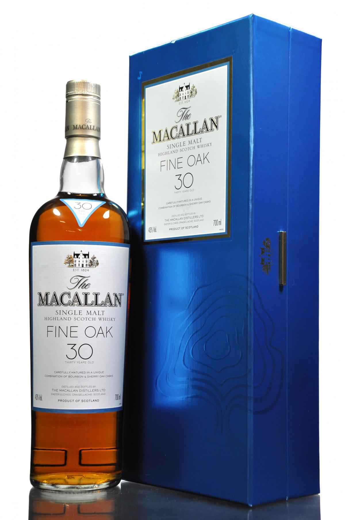 Macallan 30 Year Old - Fine Oak