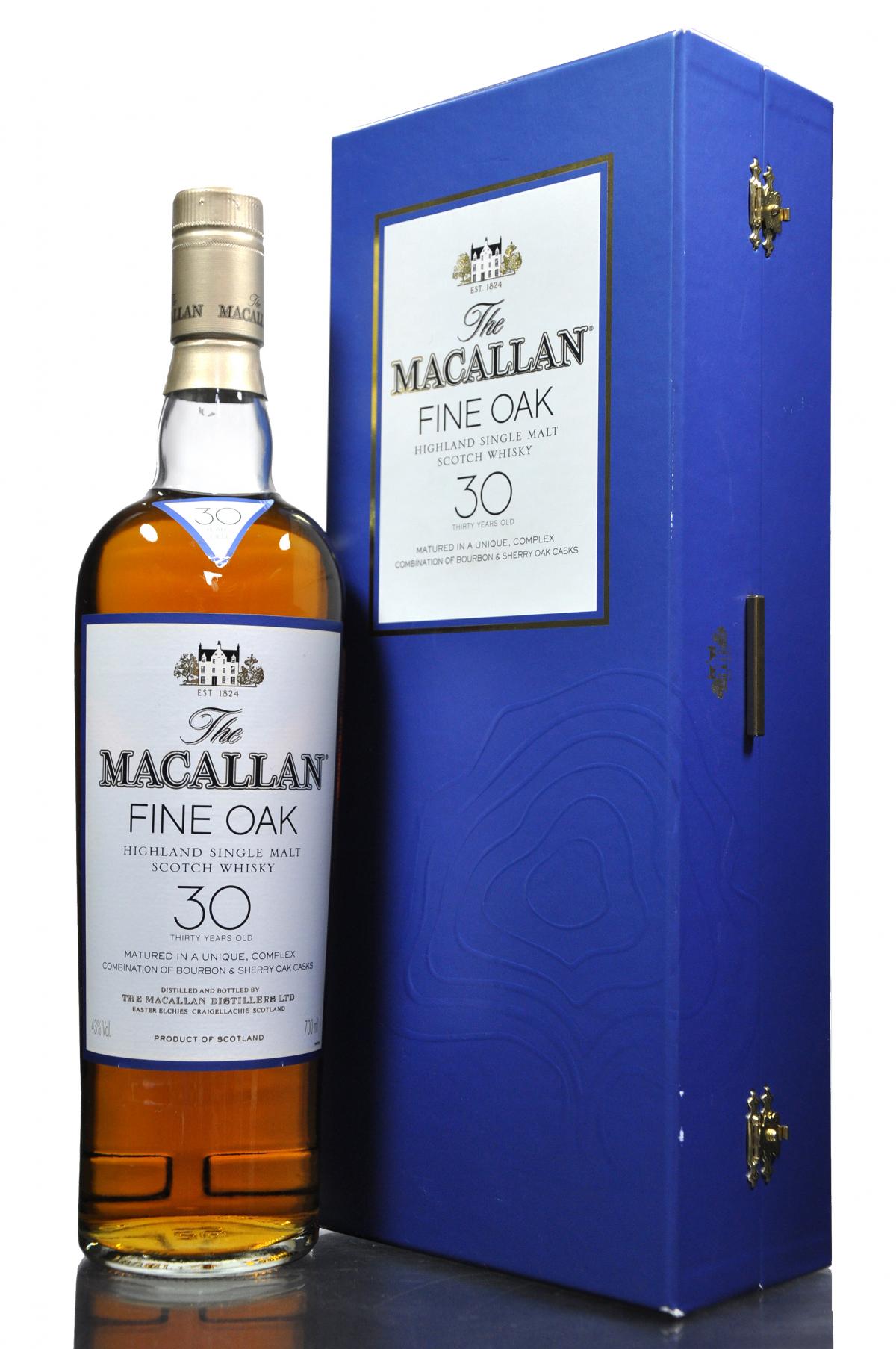 Macallan 30 Year Old - Fine Oak