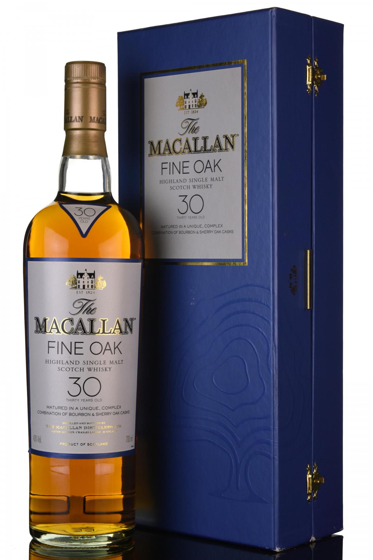 Macallan 30 Year Old - Fine Oak