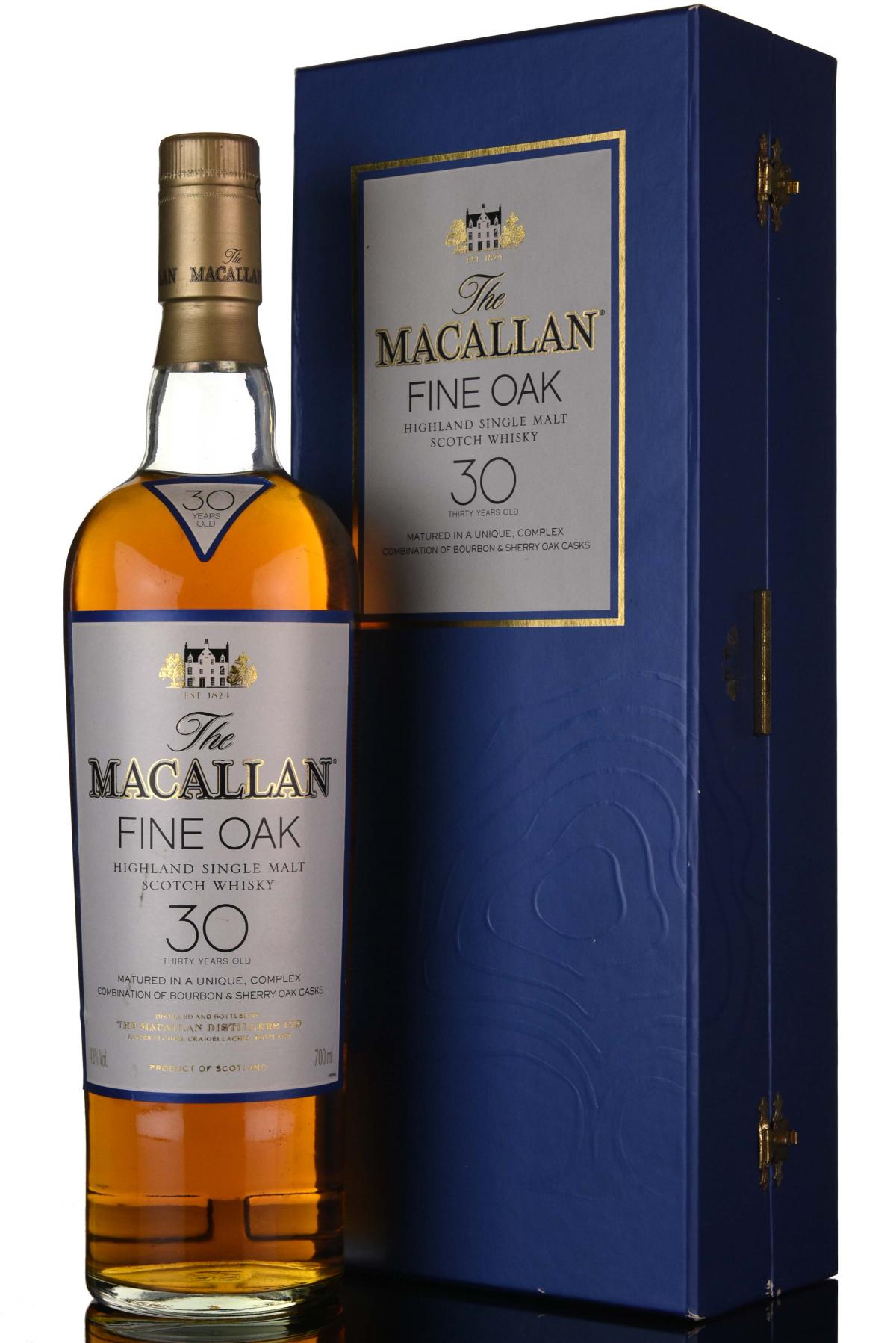 Macallan 30 Year Old - Fine Oak