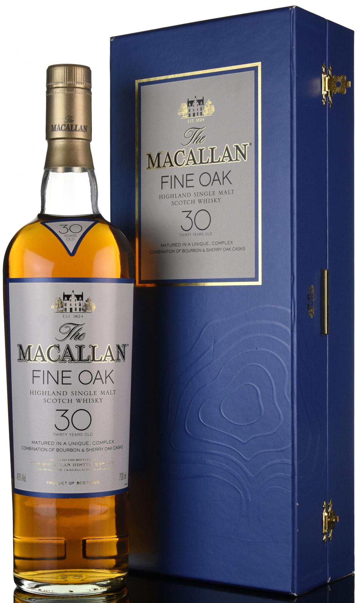 Macallan 30 Year Old - Fine Oak