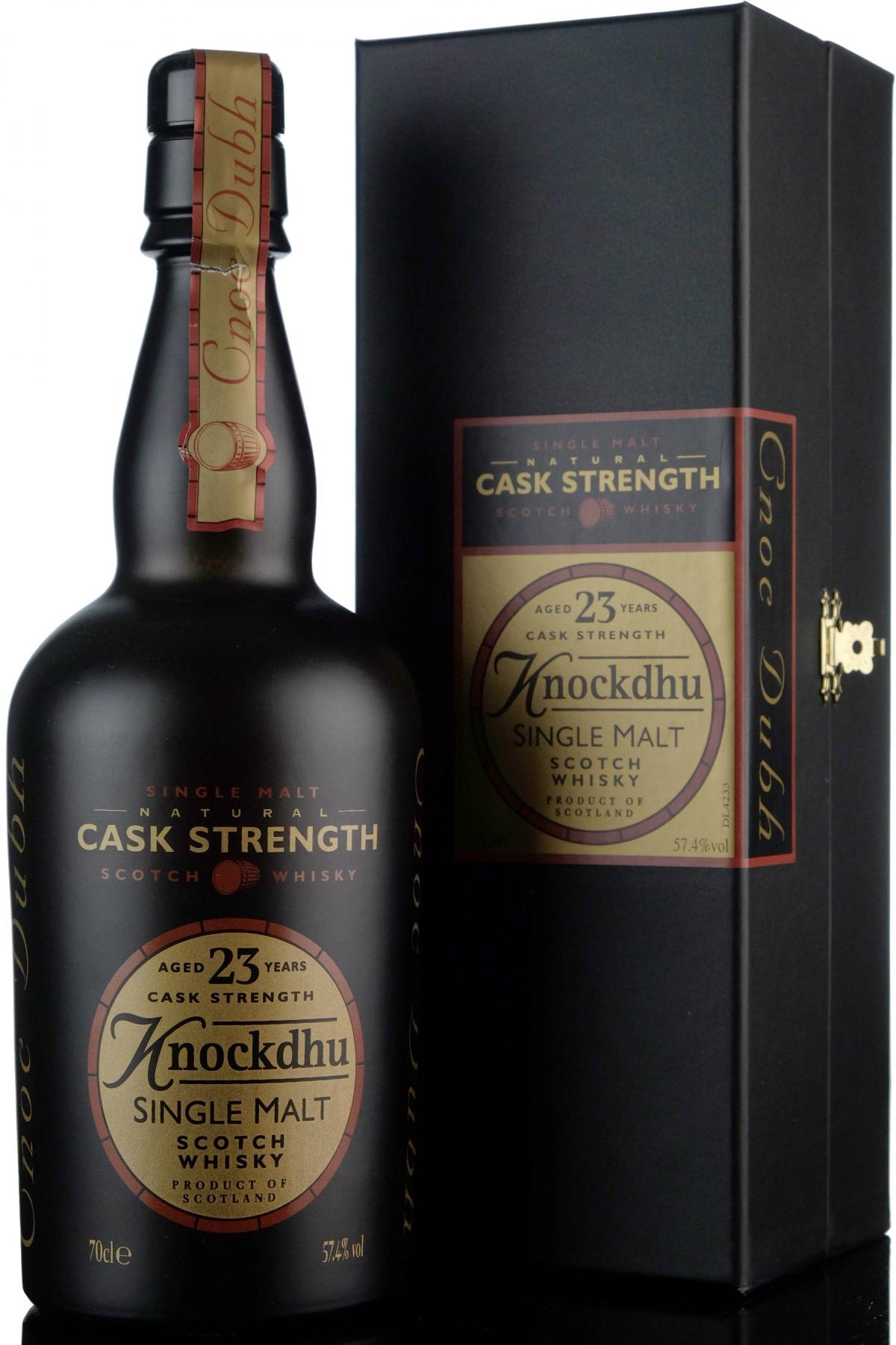 Knockdhu 23 Year Old - Cask Strength