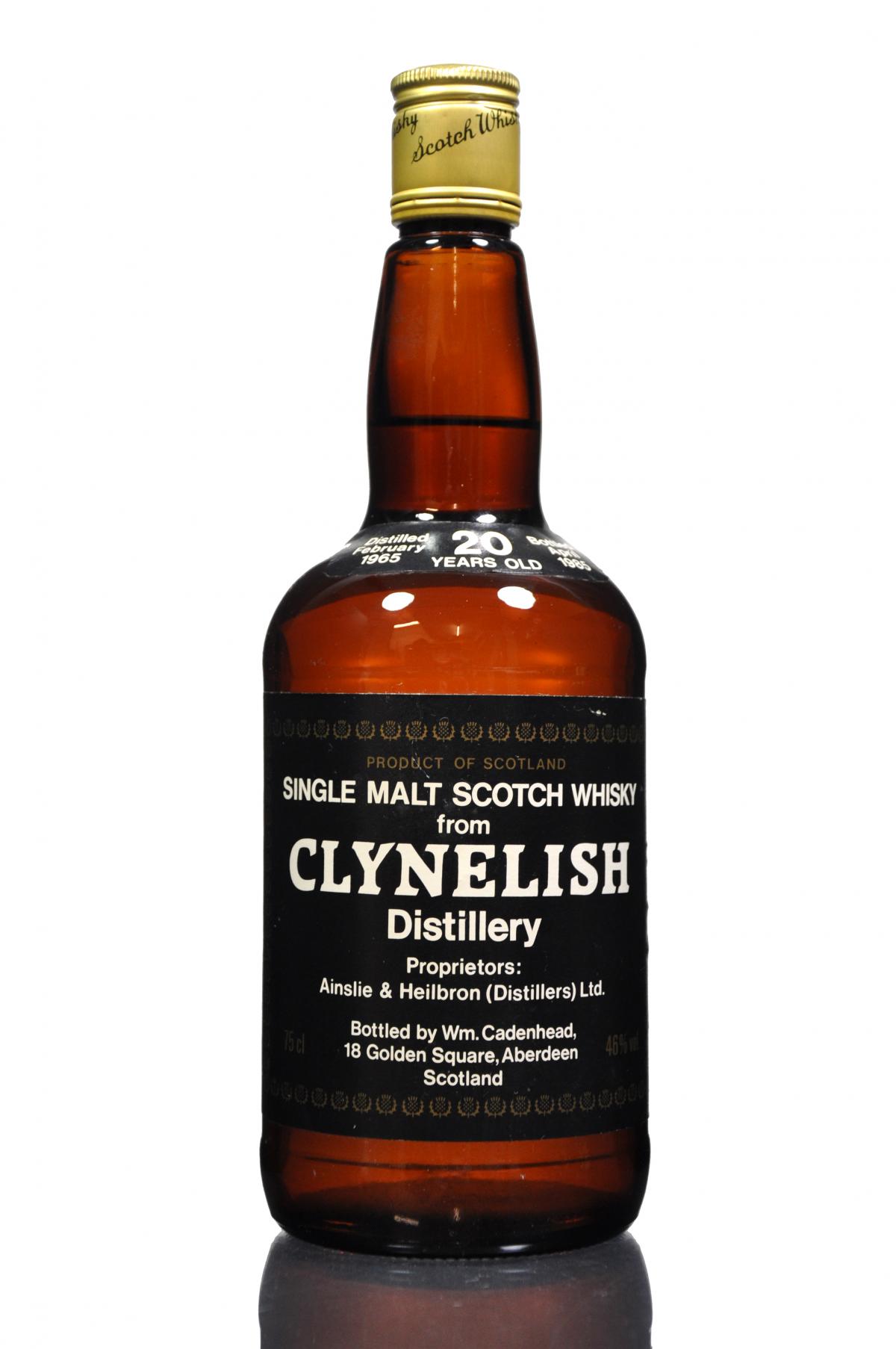 Clynelish 1965-1985 - 20 Year Old Cadenhead Dumpy