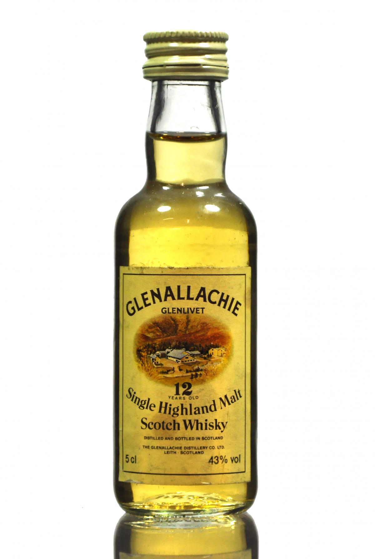 Glenallachie 12 Year Old Miniature