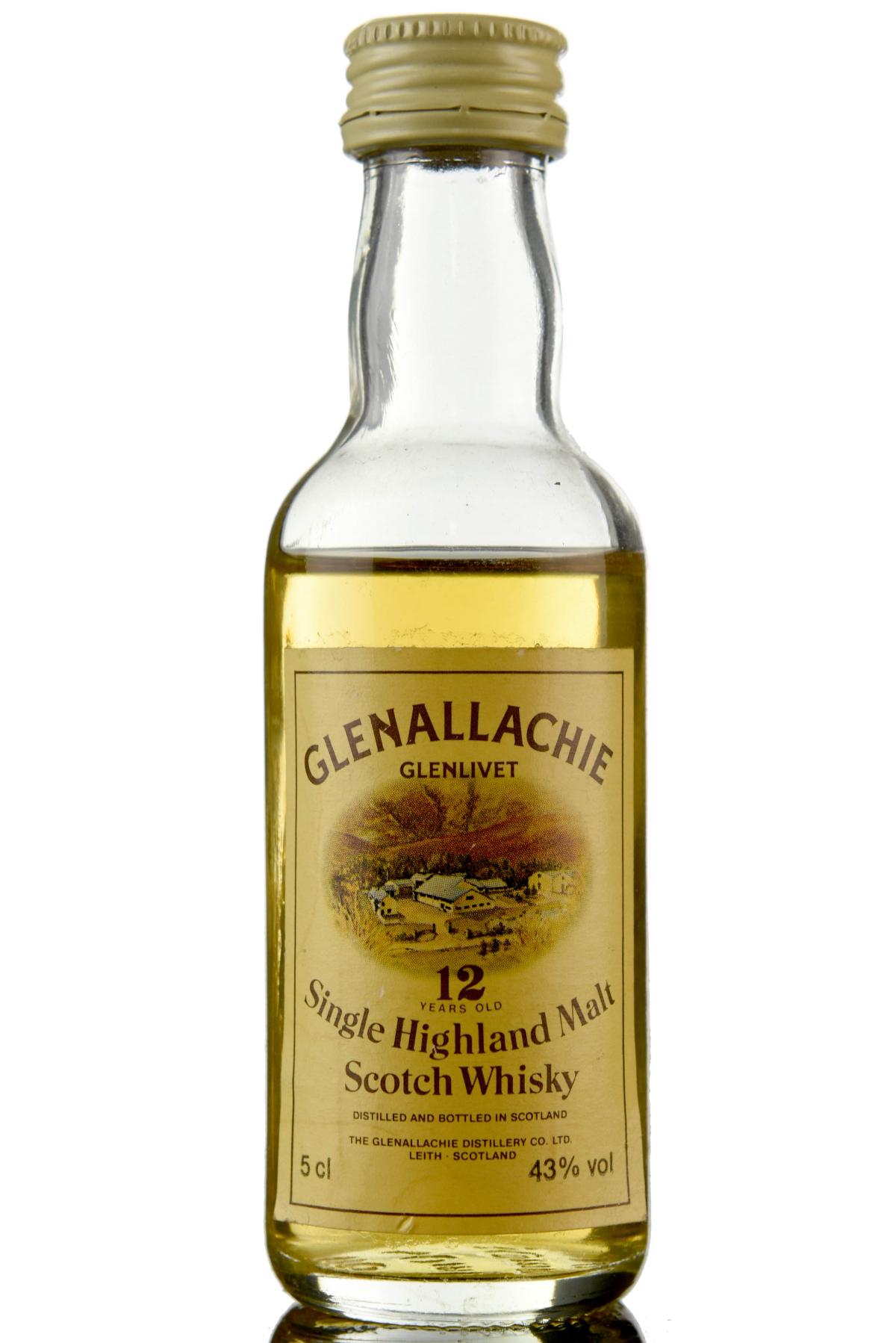 Glenallachie 12 Year Old Miniature