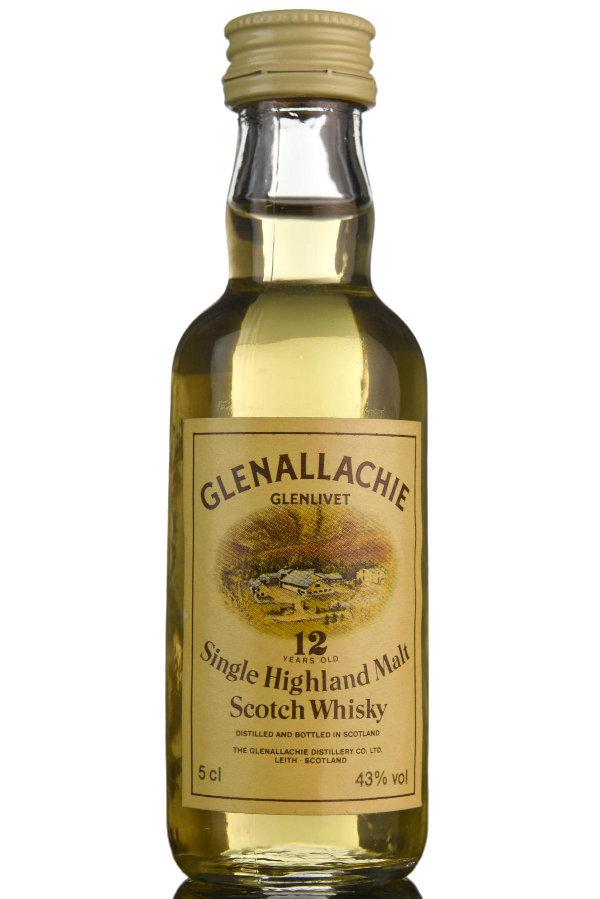 Glenallachie 12 Year Old Miniature
