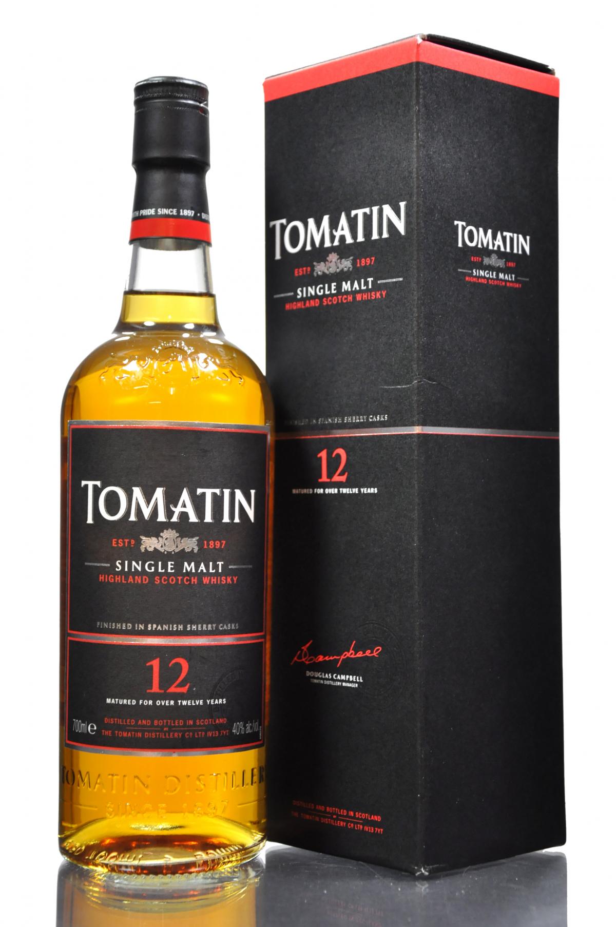 Tomatin 12 Year Old - 2000s