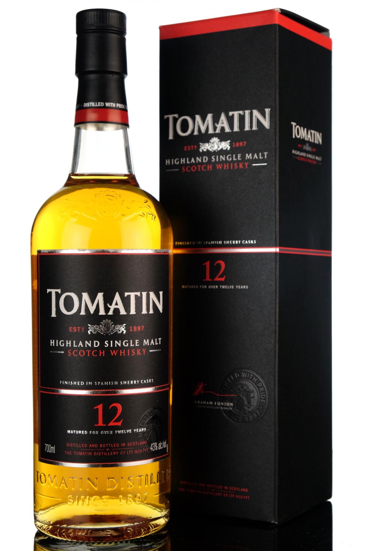 Tomatin 12 Year Old - 2000s