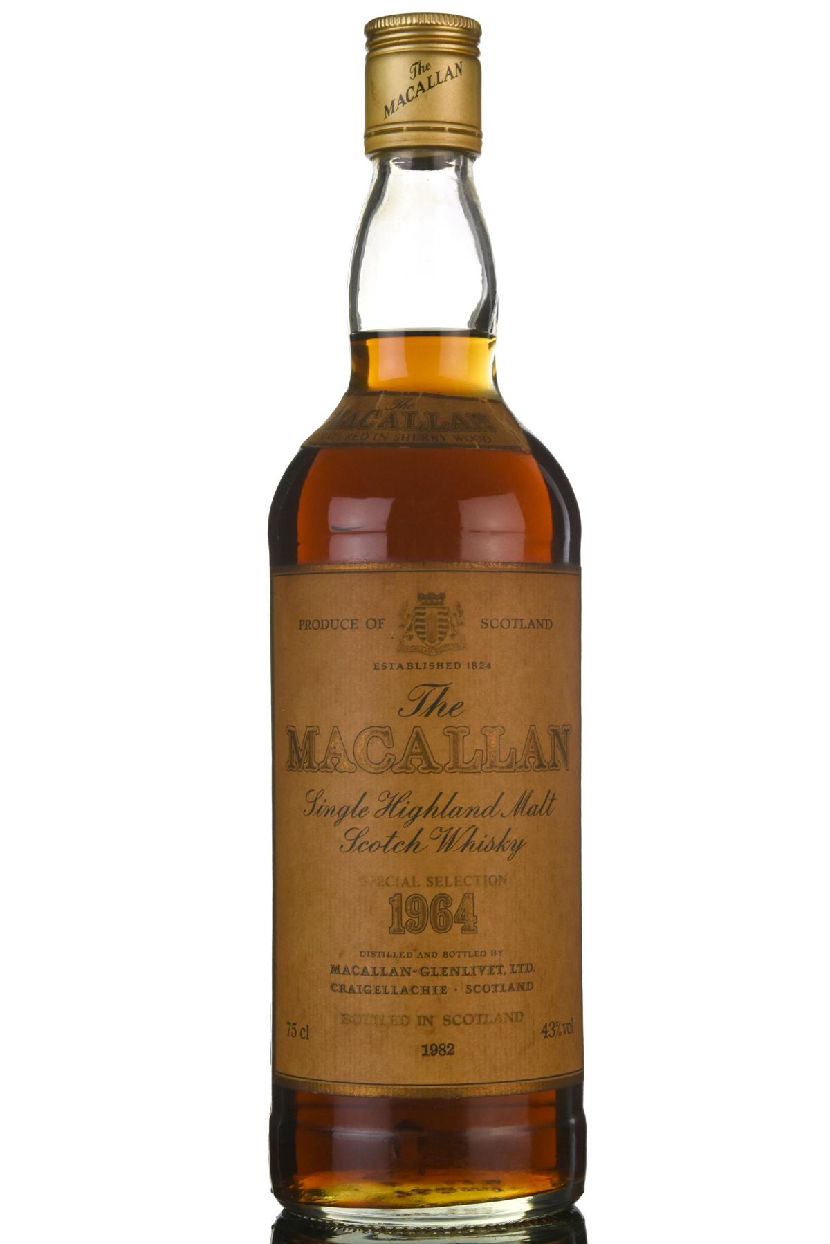 Macallan 1964-1982 - Special Selection