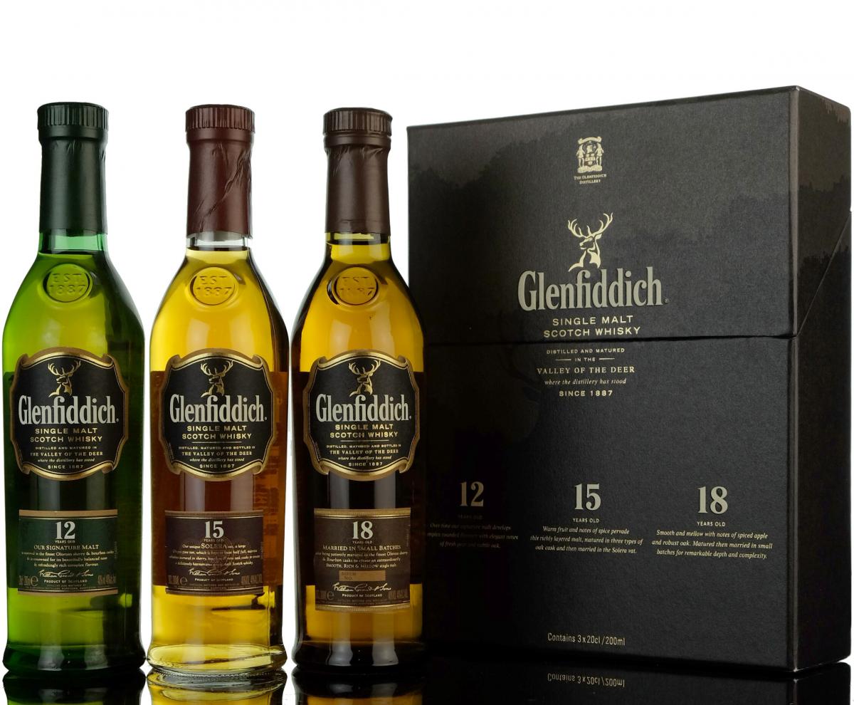 Glenfiddich 20cl Collection