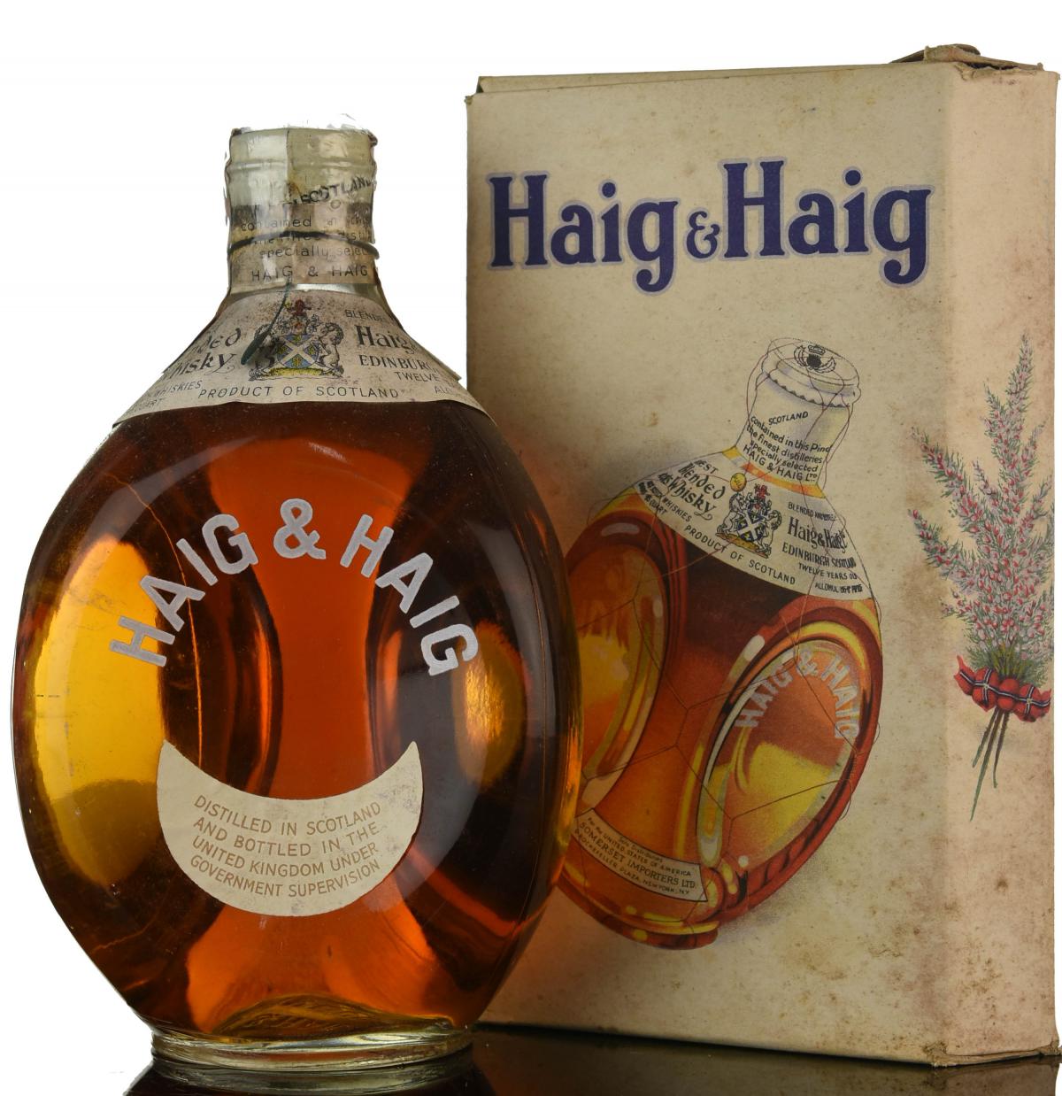 Haig & Haig Dimple - US Import - 1950s