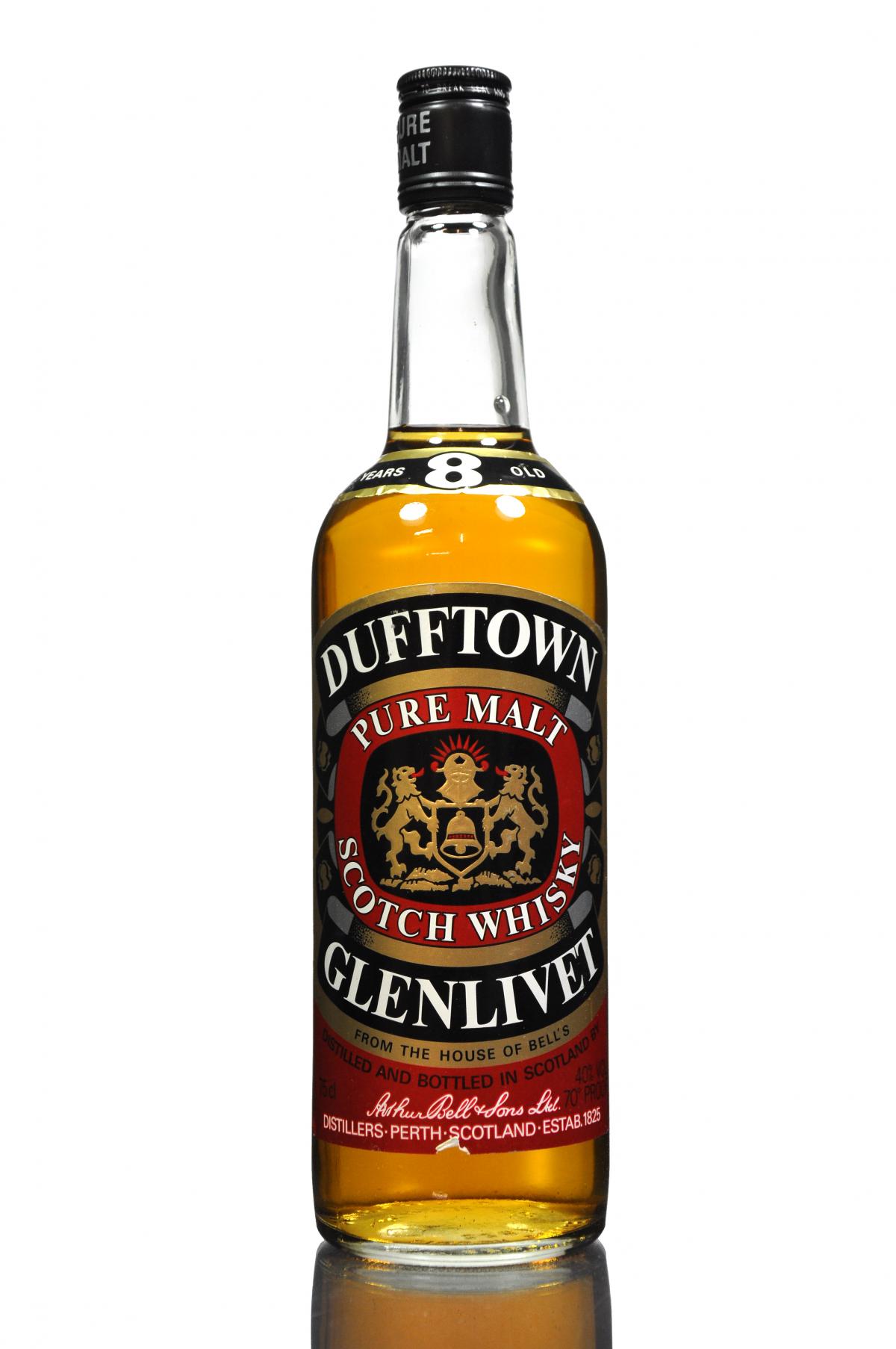 Dufftown-Glenlivet 8 Year Old - Late 1970s