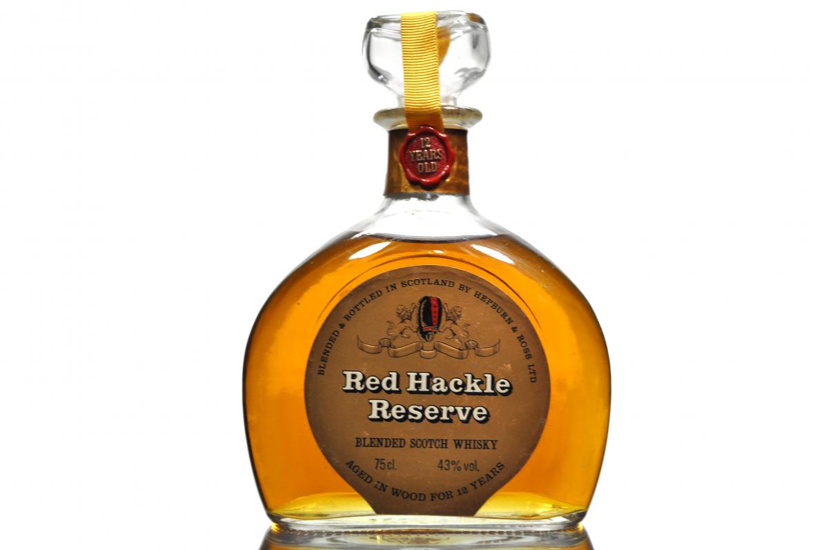 Red Hackle 12 Year Old - 1980s