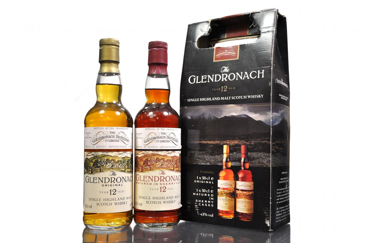 Glendronach 50cl Box Set - 1990s
