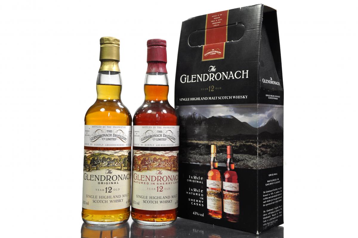 Glendronach 50cl Box Set - 1990s