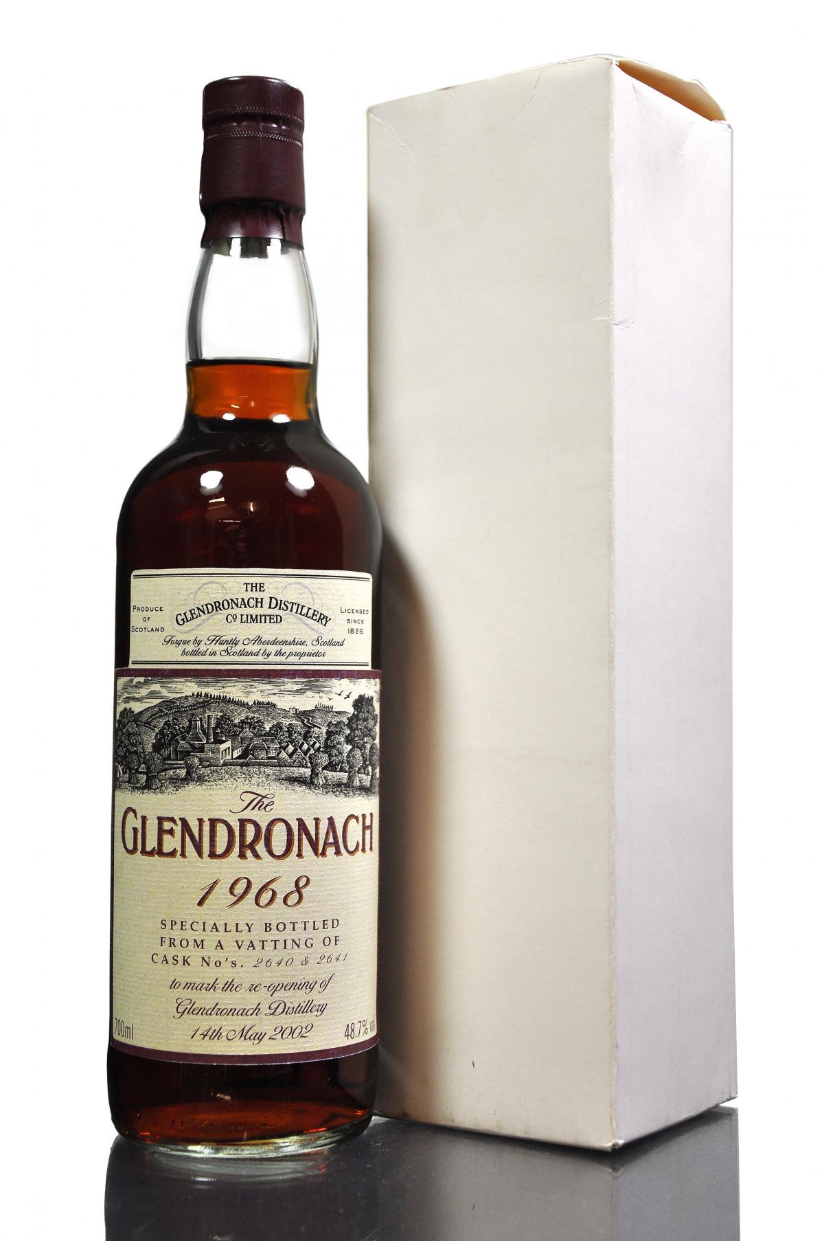 Glendronach 1968-2002 - Re-Opening