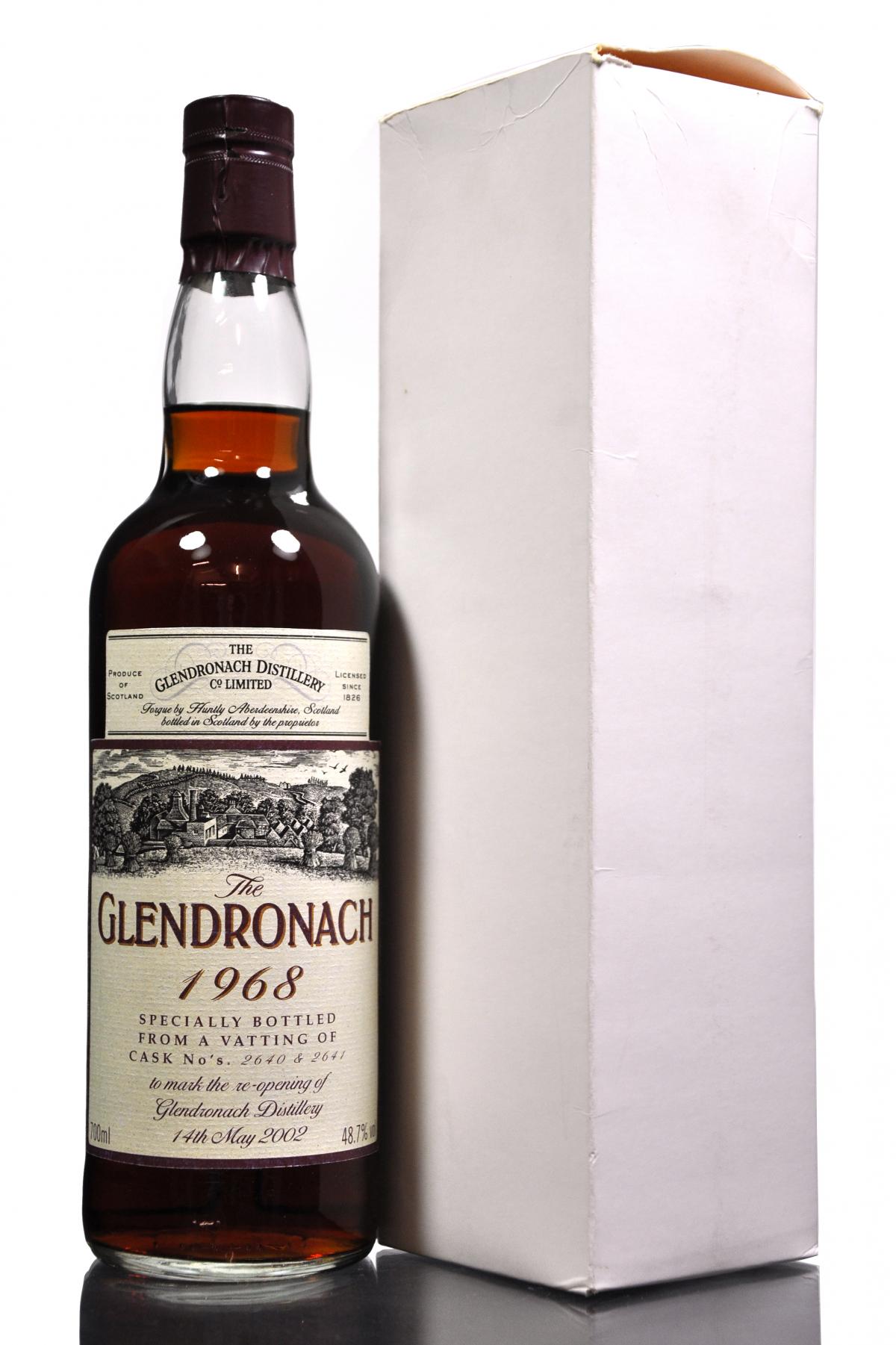 Glendronach 1968-2002 - Re-Opening