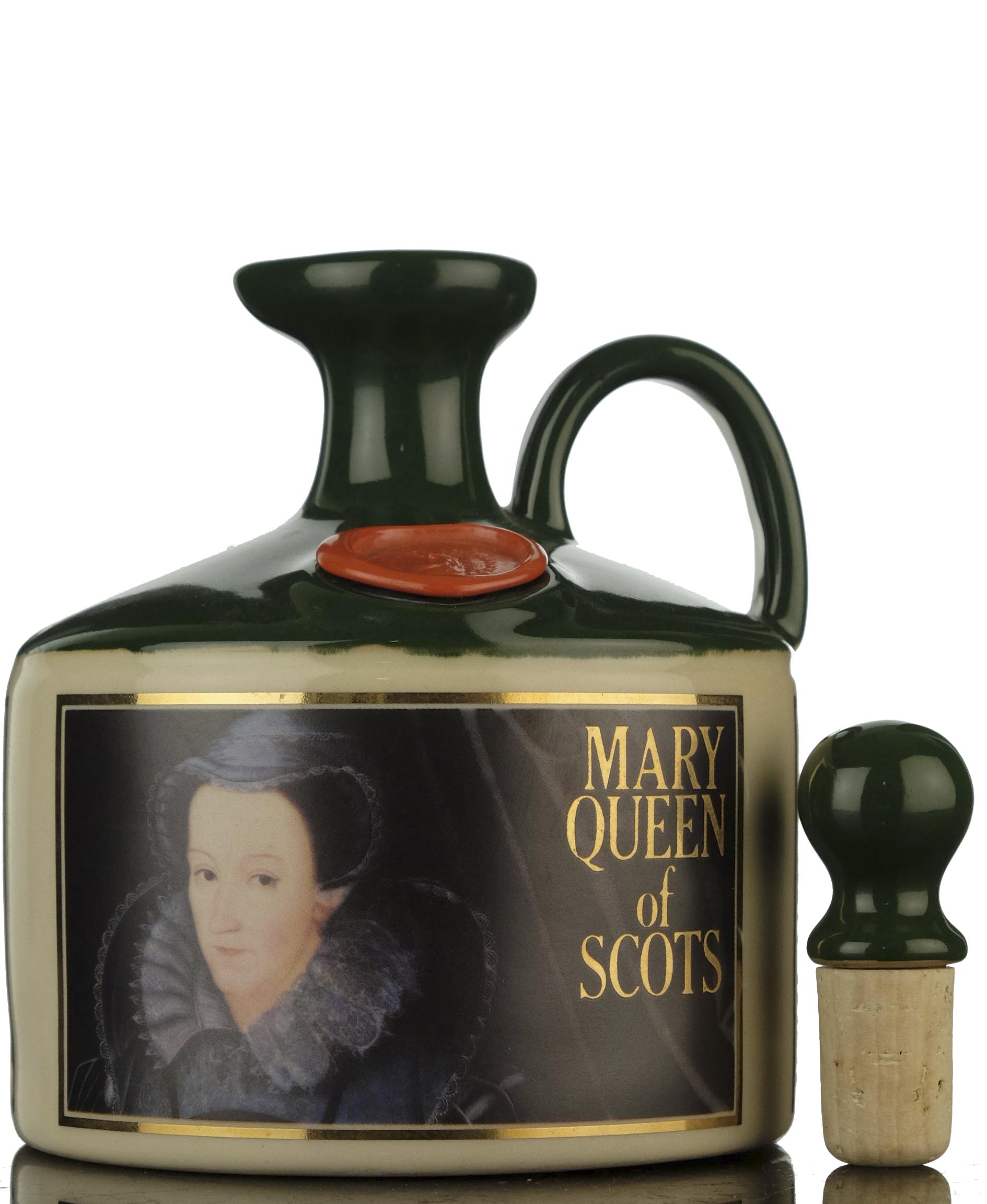 Glenfiddich Scotlands Royal Heritage Mary Queen Of Scots Ceramic 1980s