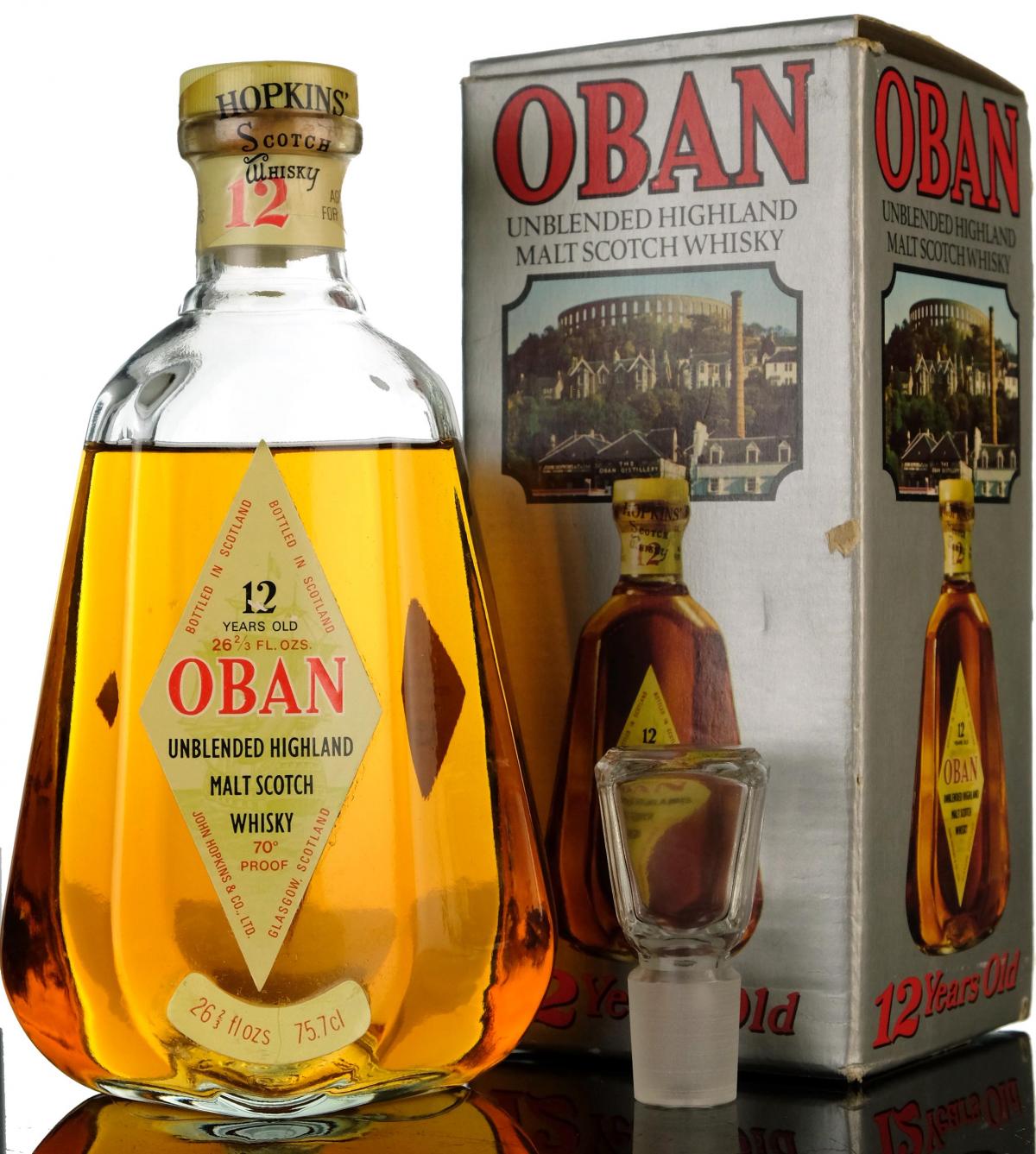 Oban 12 Year Old - Late 1970s