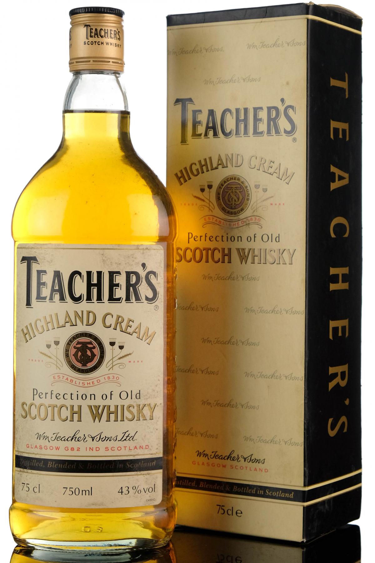 Teachers Highland Cream