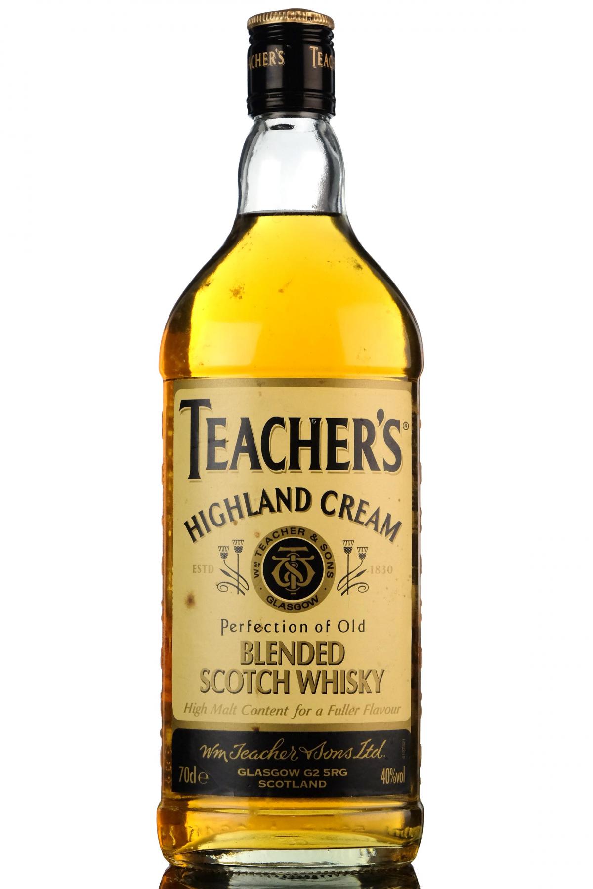 Teachers Highland Cream