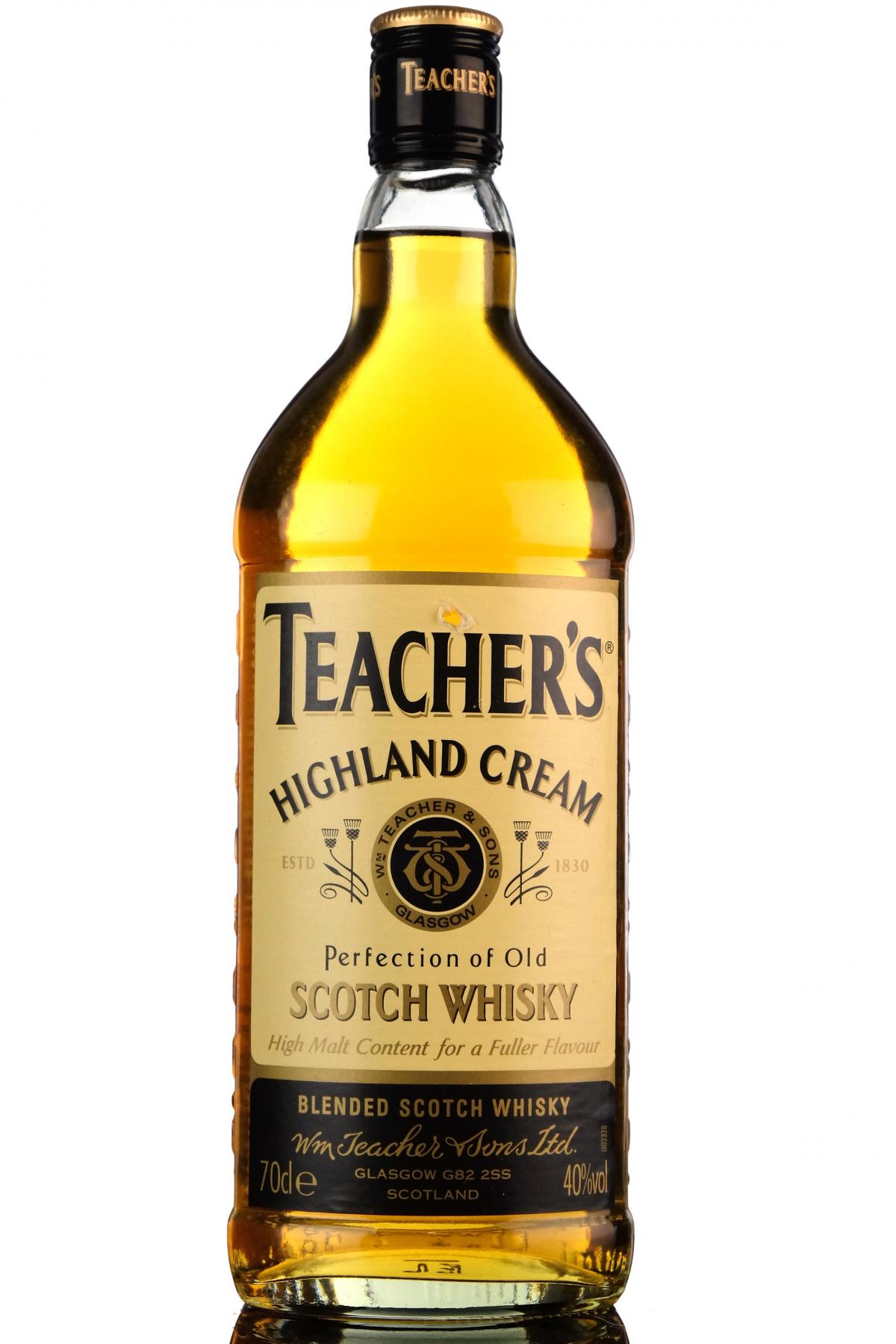 Teachers Highland Cream