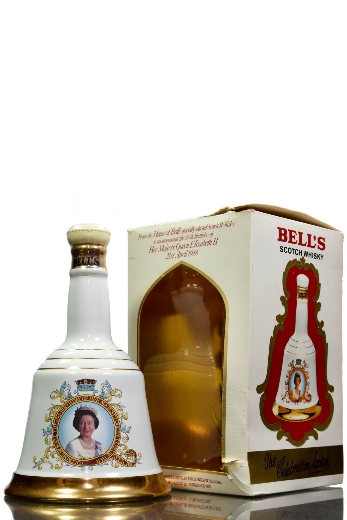 Bells To Commemorate The 60th Birthday Of Her Majesty Queen Elizabeth II 1986