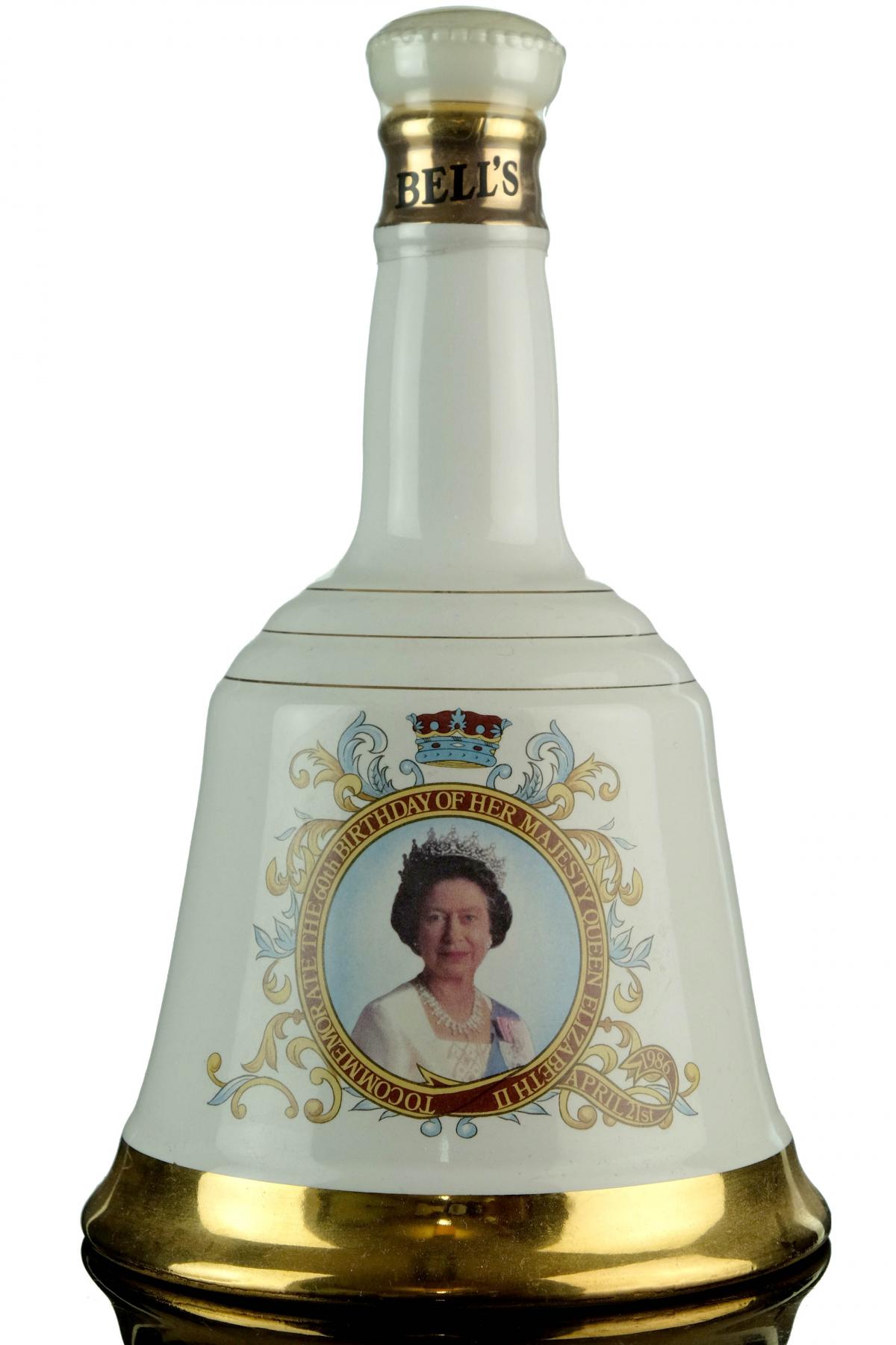 Bells To Commemorate The 60th Birthday Of Her Majesty Queen Elizabeth II 1986