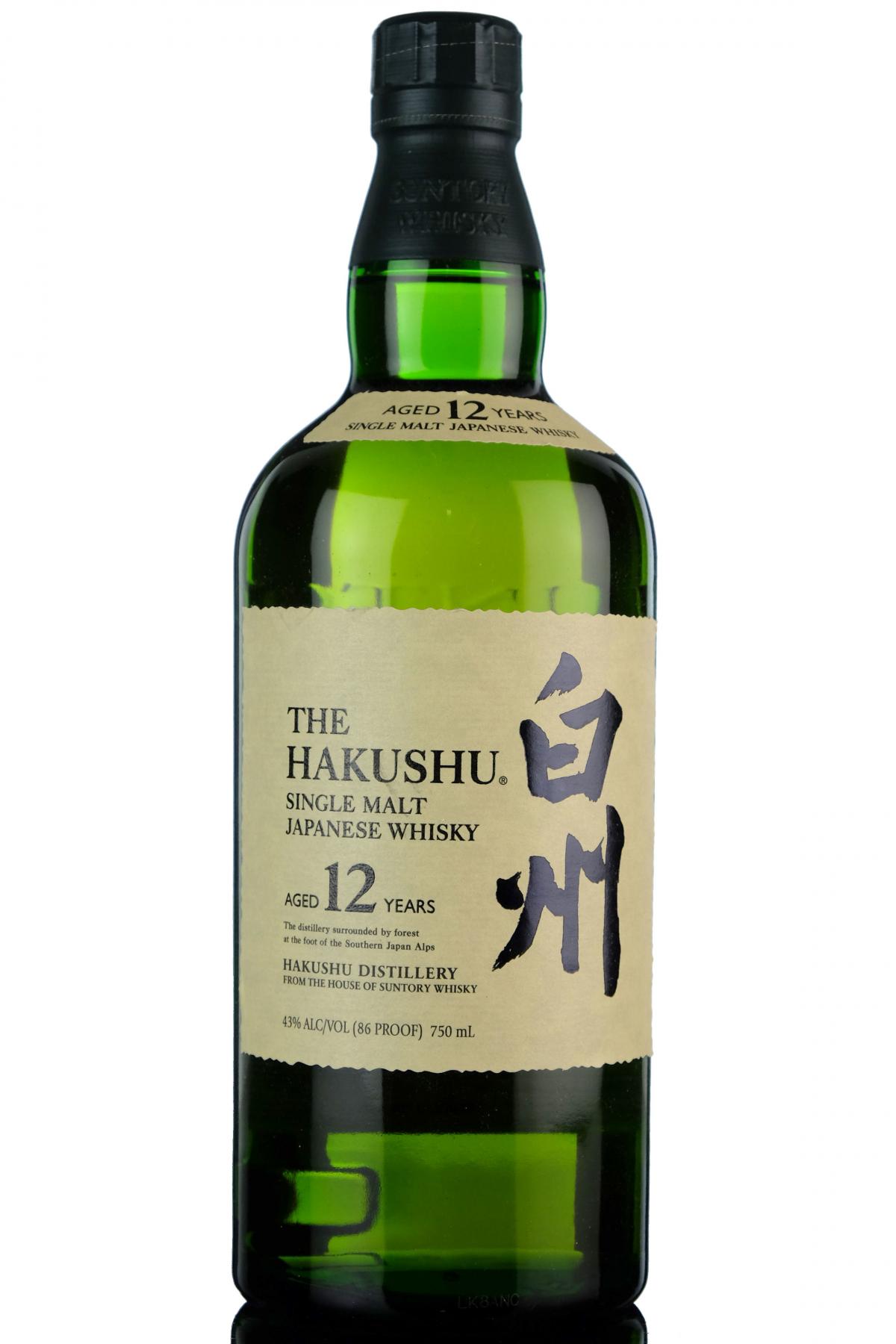 Hakushu 12 Year Old