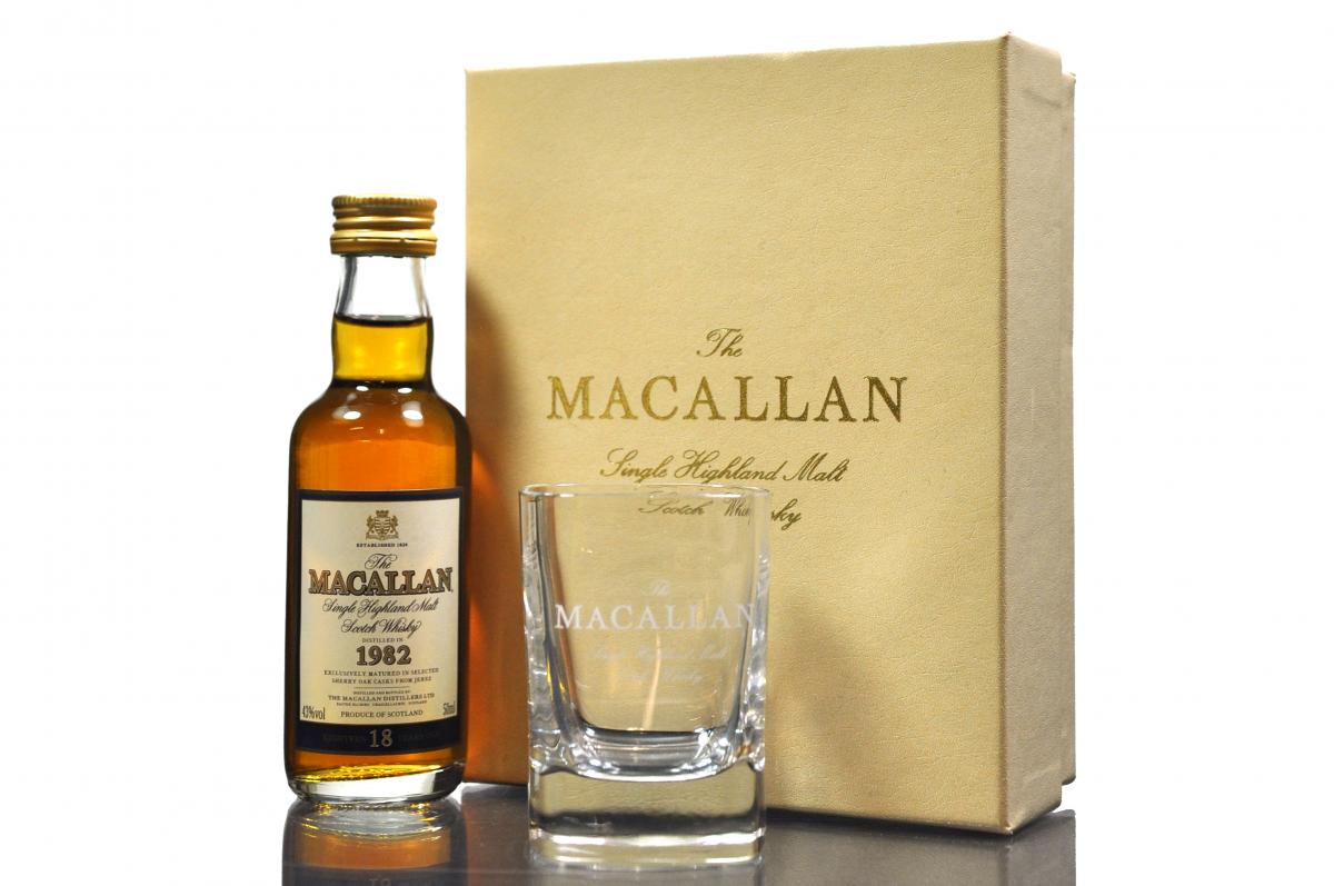 Macallan 1982 - 18 Year Old - Sherry Cask - Miniature