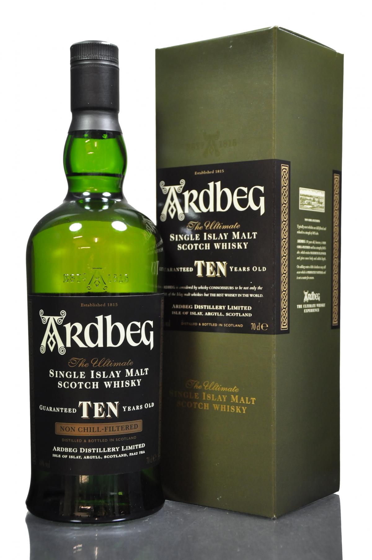 Ardbeg 10 Year Old - Late 2000s