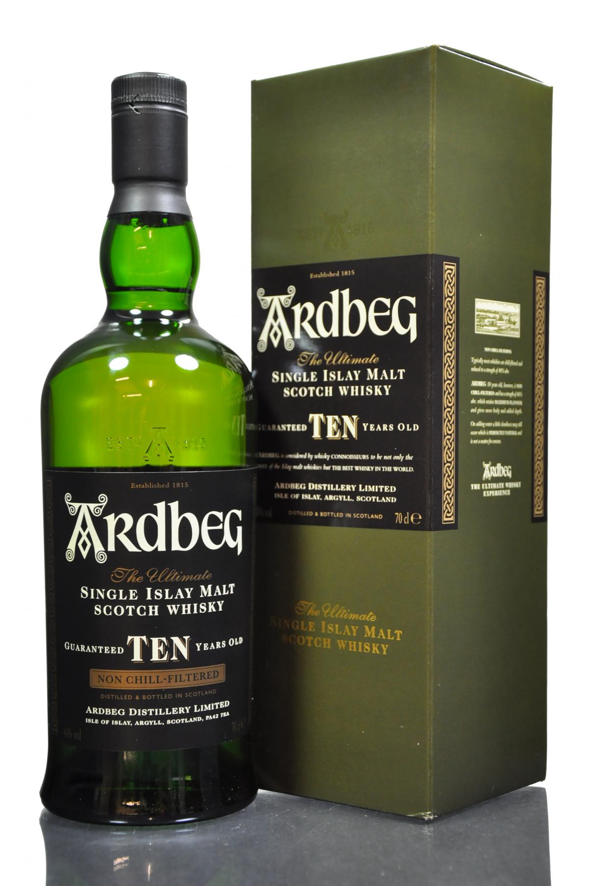 Ardbeg 10 Year Old - Late 2000s