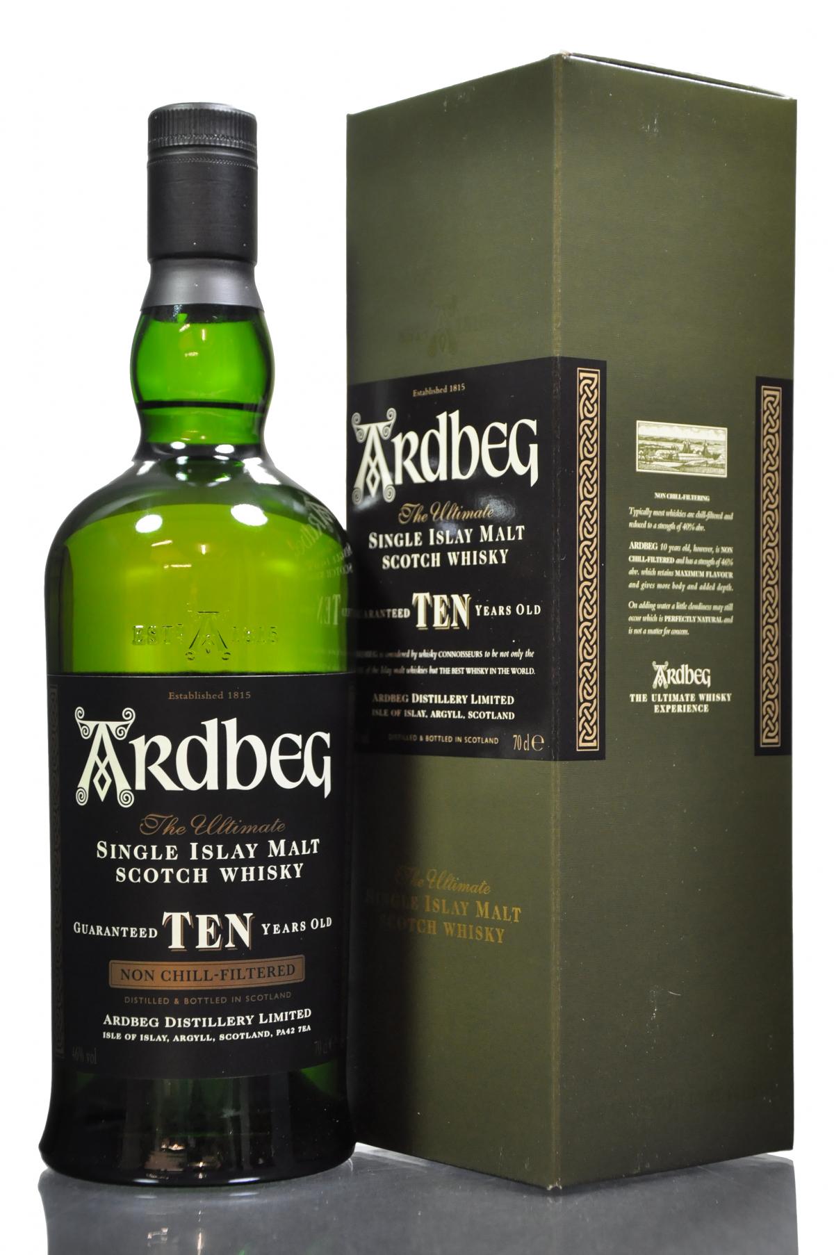 Ardbeg 10 Year Old - Late 2000s