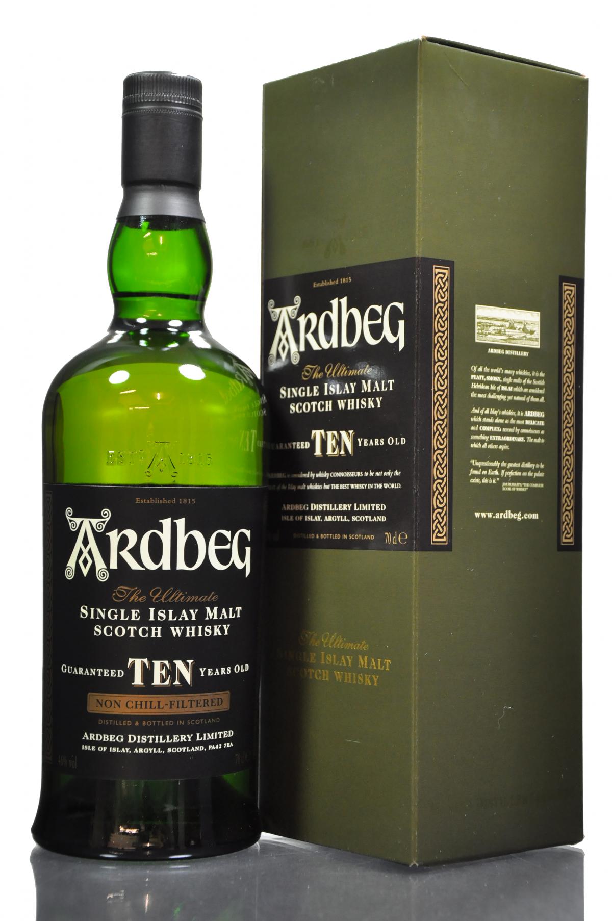 Ardbeg 10 Year Old - Late 2000s