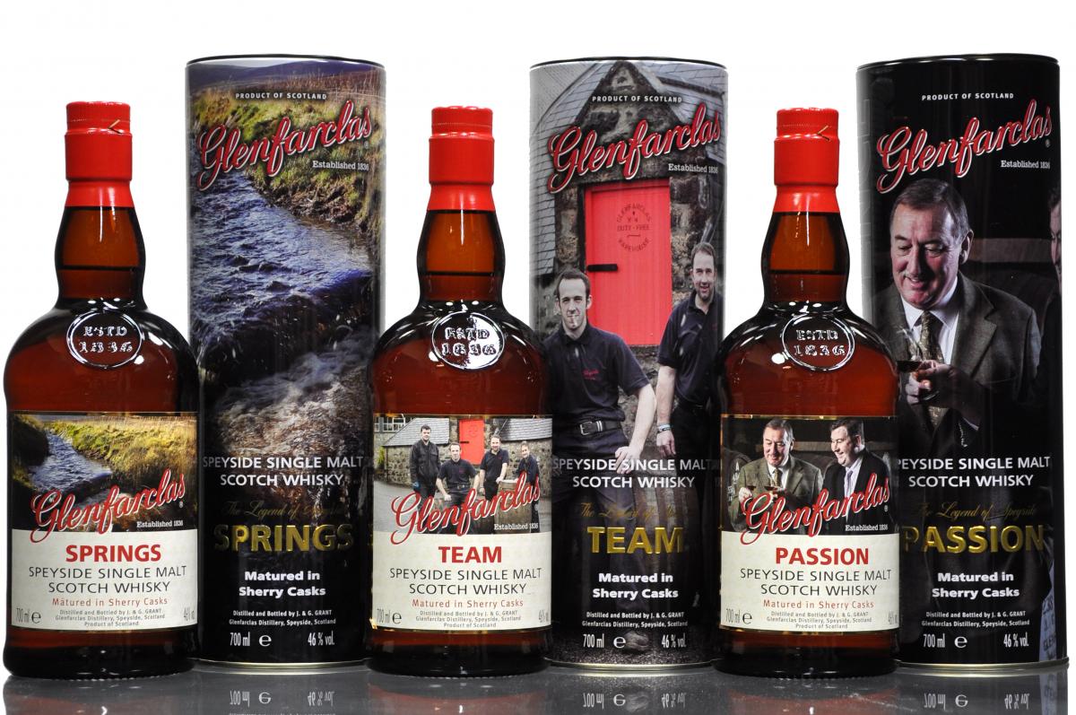 Glenfarclas Trilogy - Springs Team & Passion