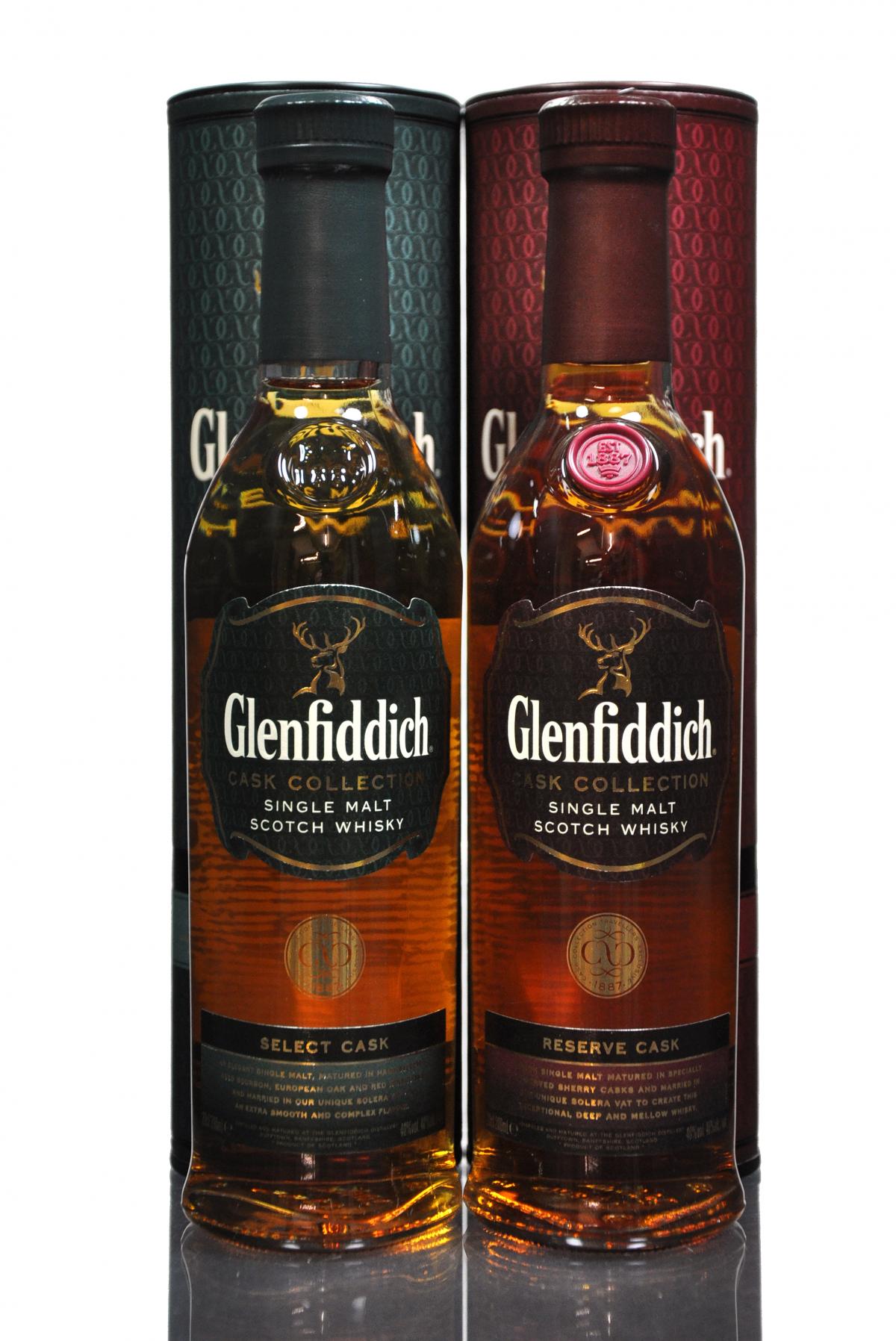 Glenfiddich Reserve Cask & Select Cask - 20cl