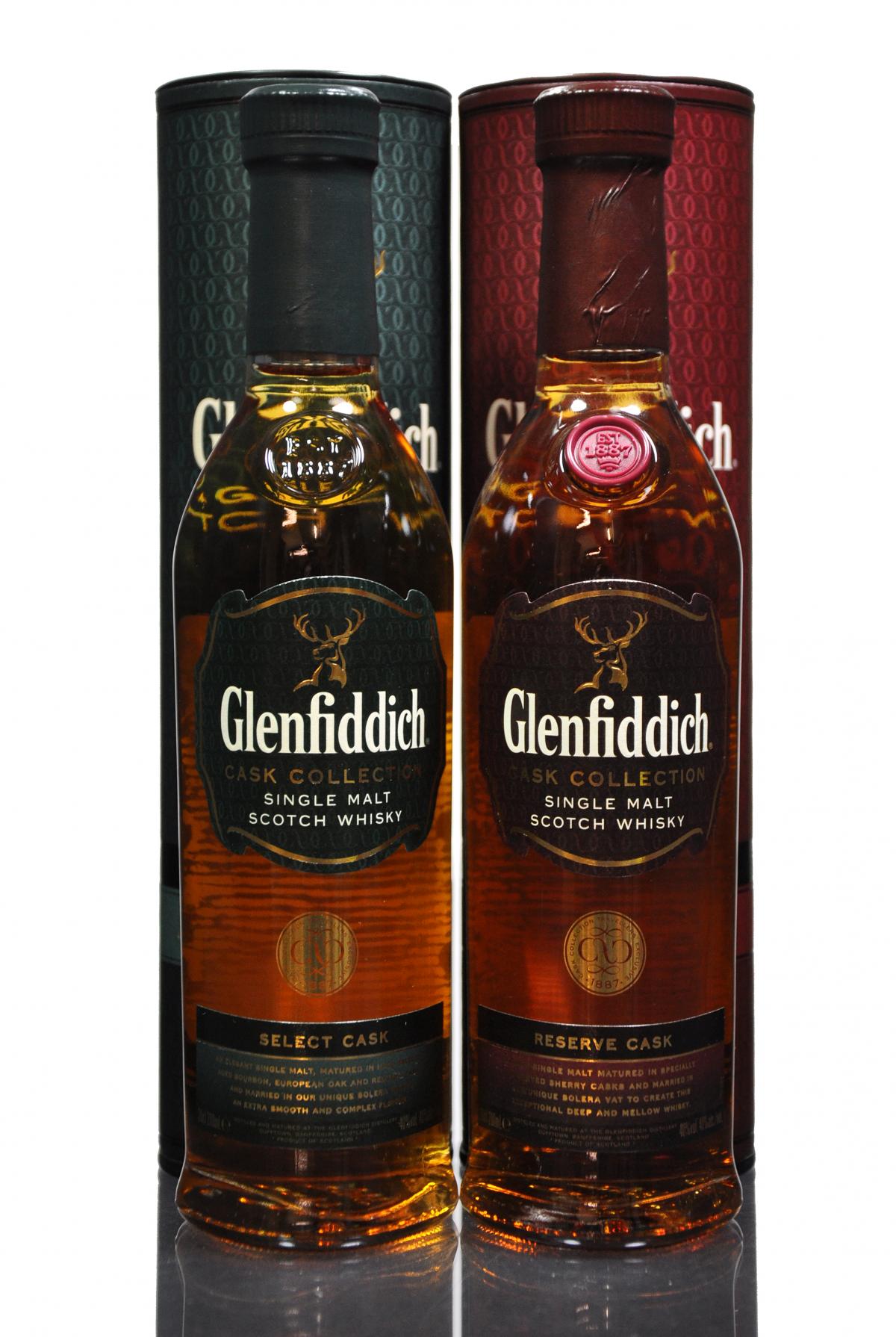 Glenfiddich Reserve Cask & Select Cask - 20cl