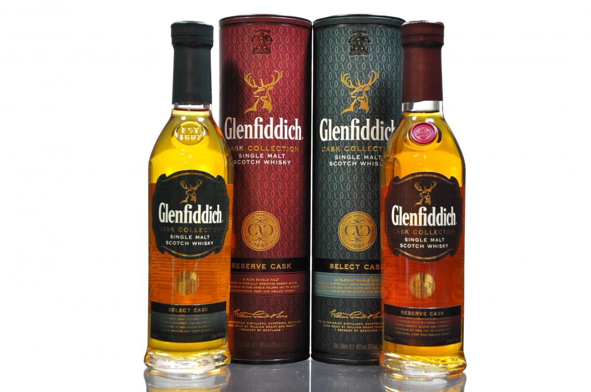 Glenfiddich Reserve Cask & Select Cask - 20cl