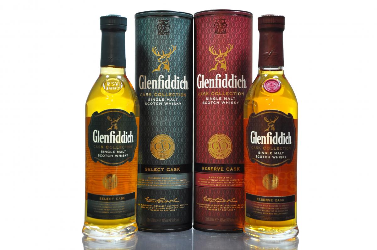 Glenfiddich Reserve Cask & Select Cask - 20cl
