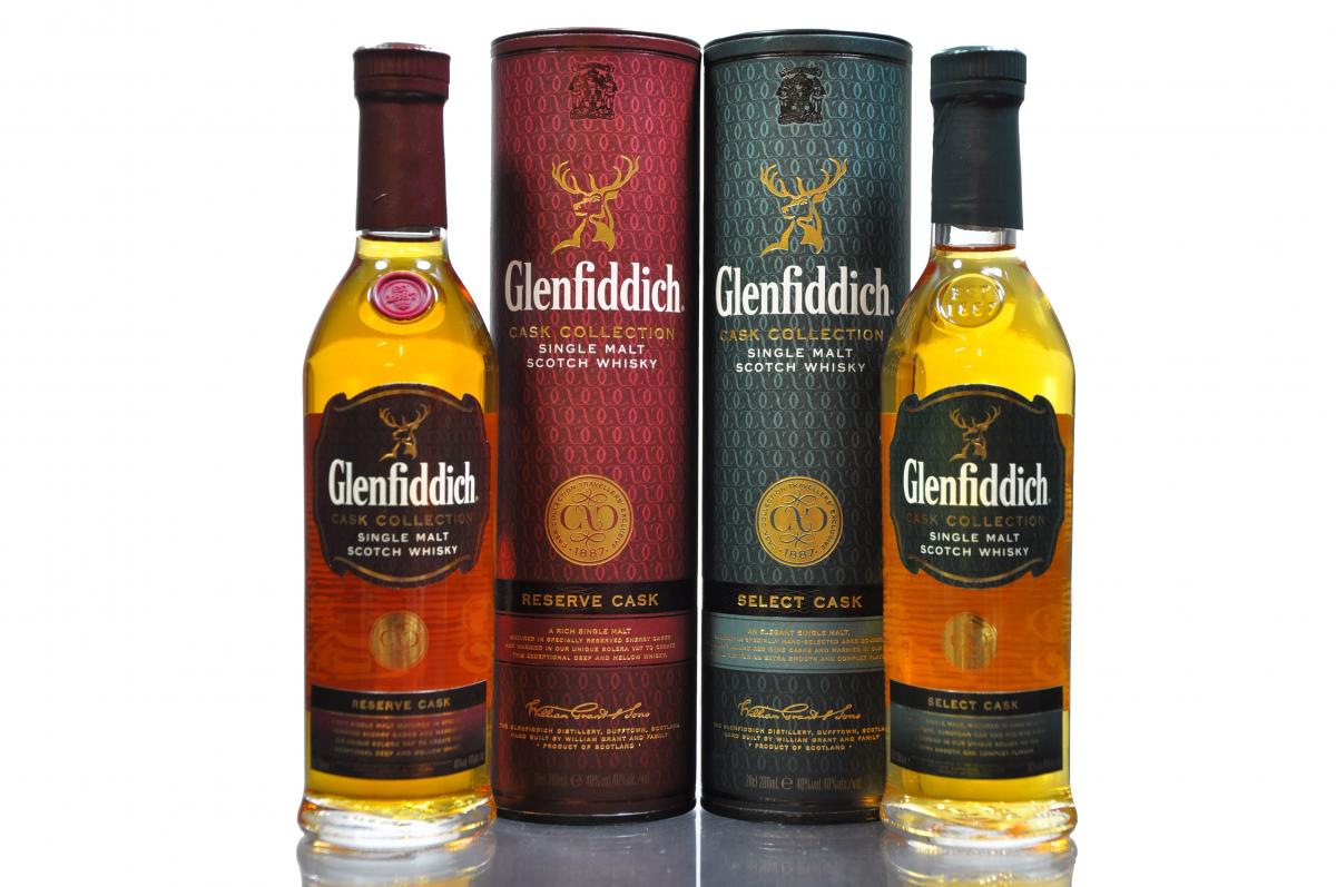 Glenfiddich Reserve Cask & Select Cask - 20cl