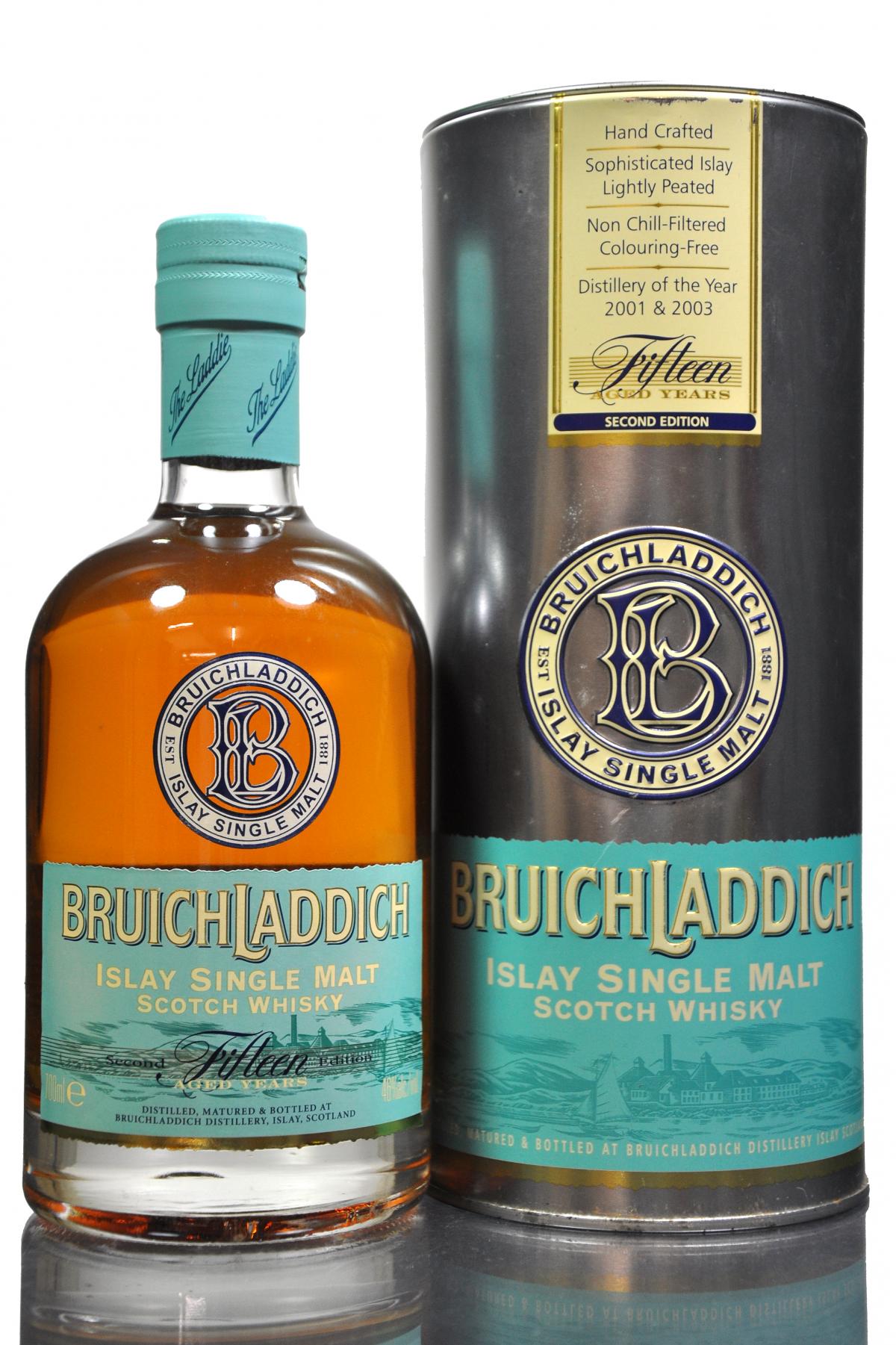 Bruichladdich 15 Year Old - 2nd Edition