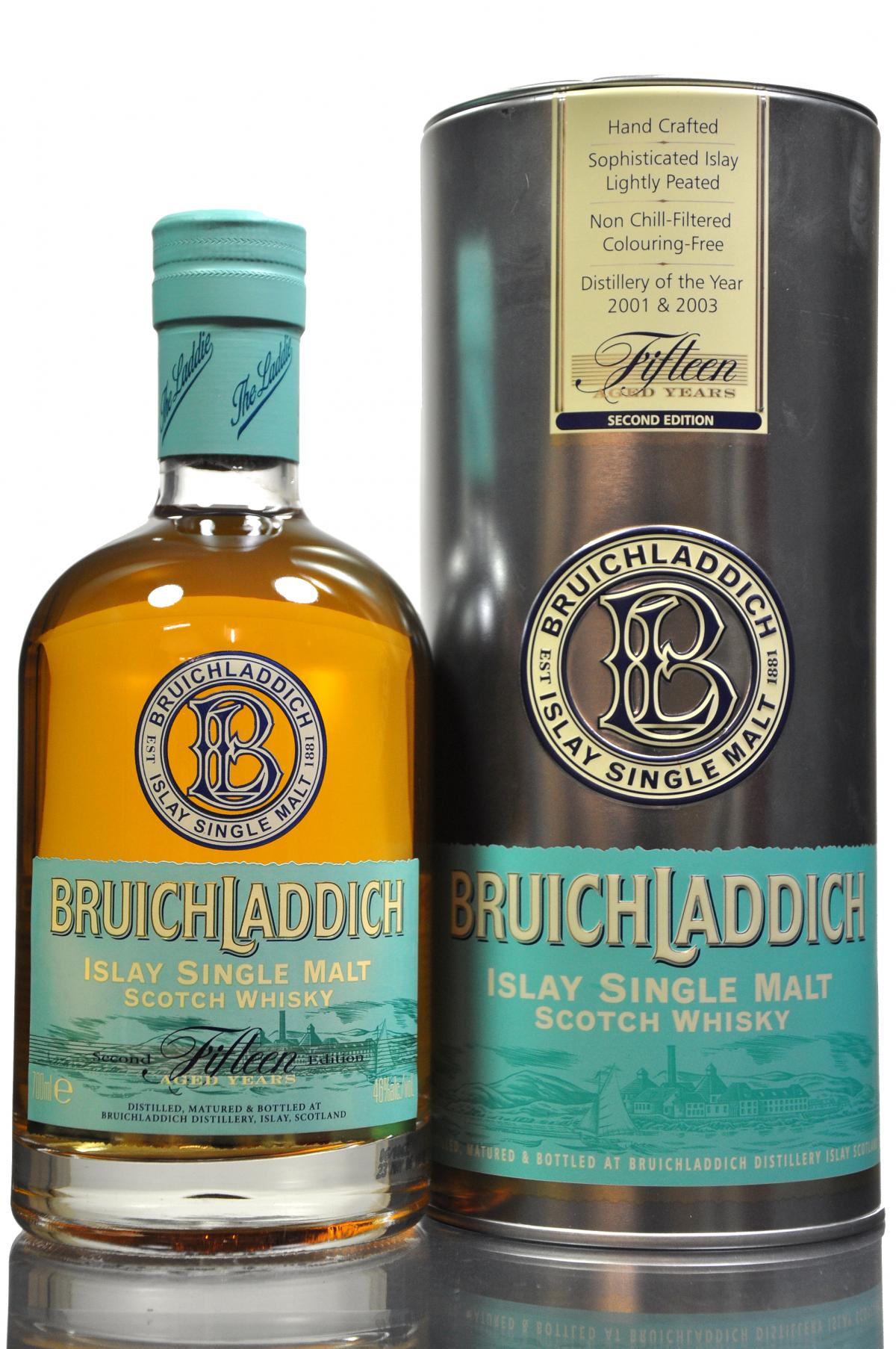 Bruichladdich 15 Year Old - 2nd Edition