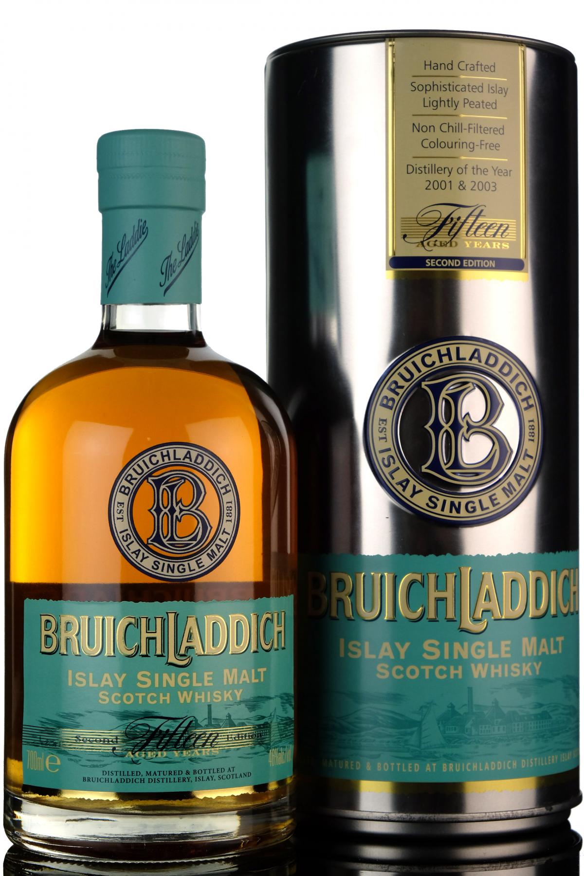 Bruichladdich 15 Year Old - 2nd Edition