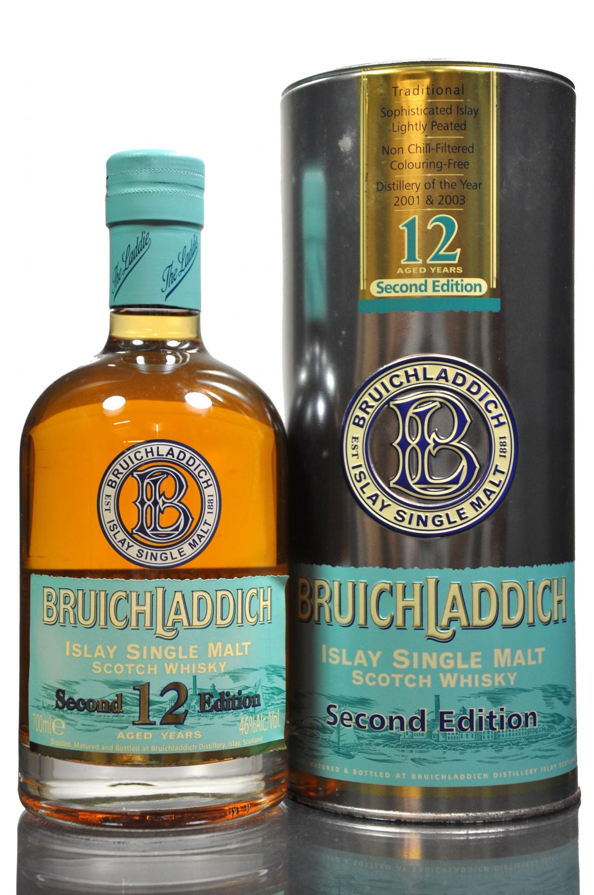 Bruichladdich 12 Year Old - Second Edition