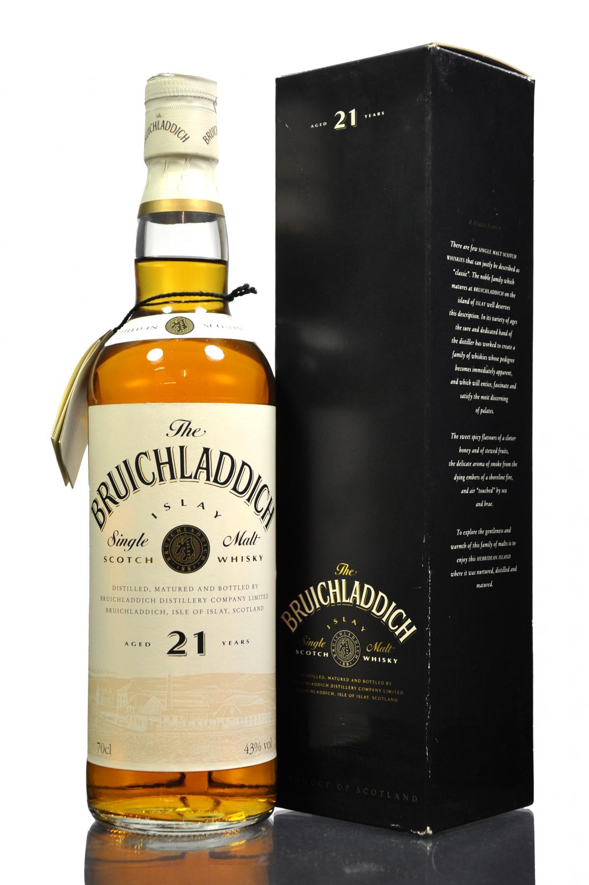 Bruichladdich 21 Year Old - 1990s