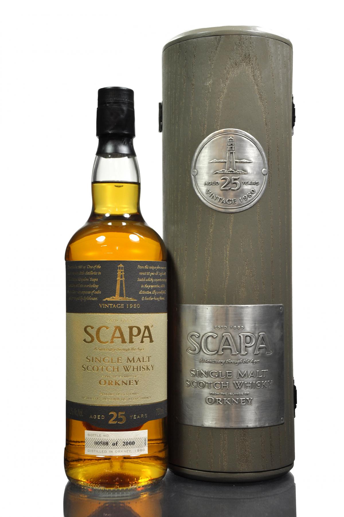 Scapa 1980 - 25 Year Old