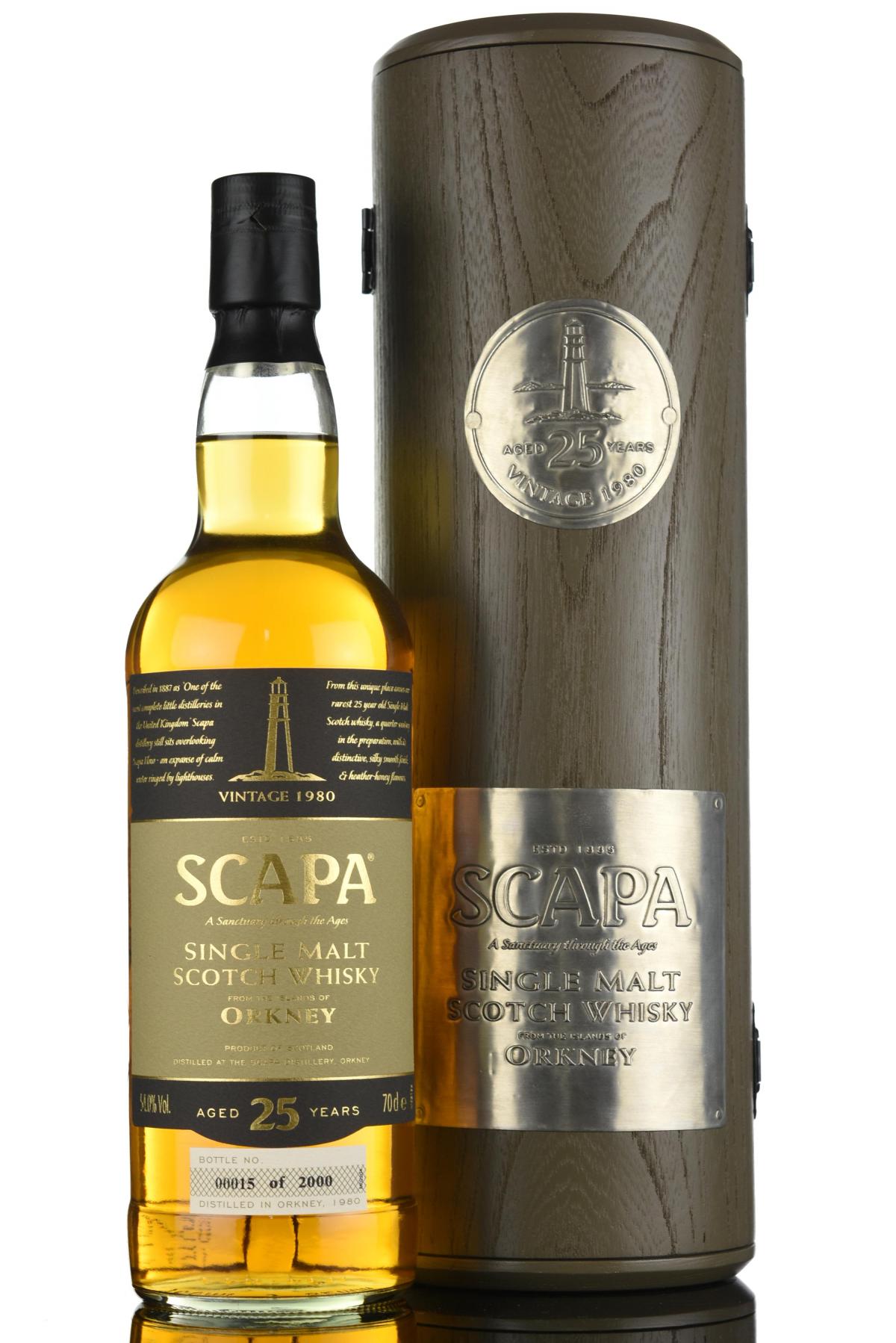 Scapa 1980 - 25 Year Old