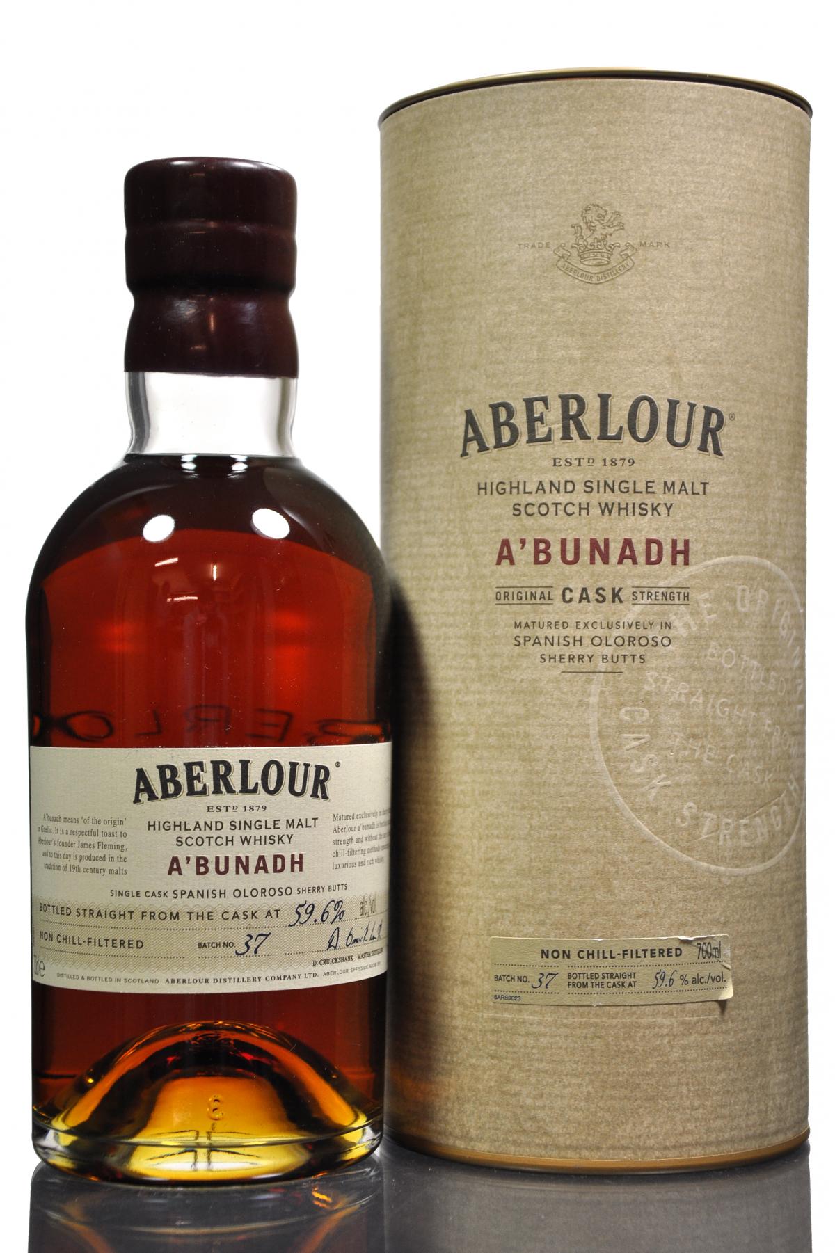 Aberlour Abunadh - Batch 37