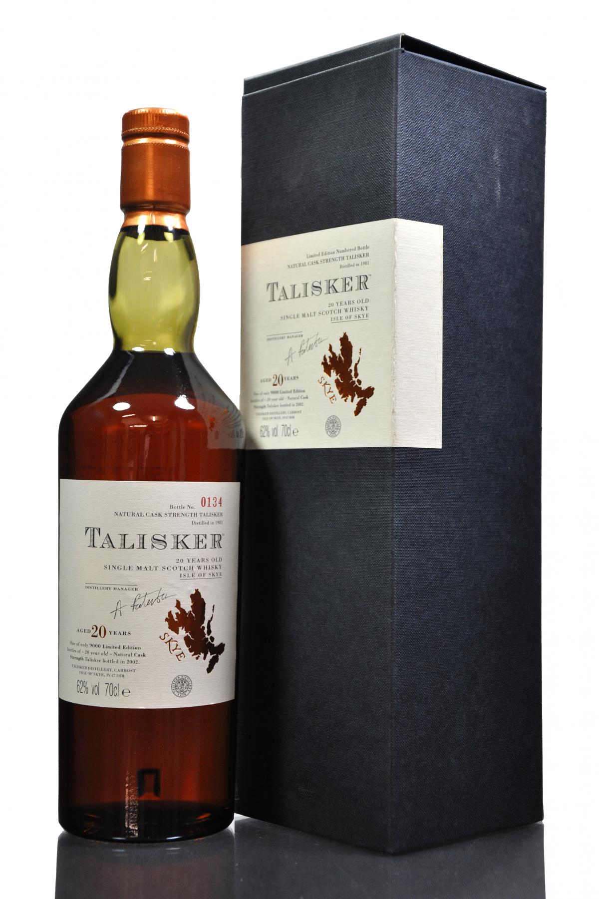 Talisker 1981-2002 - 20 Year Old